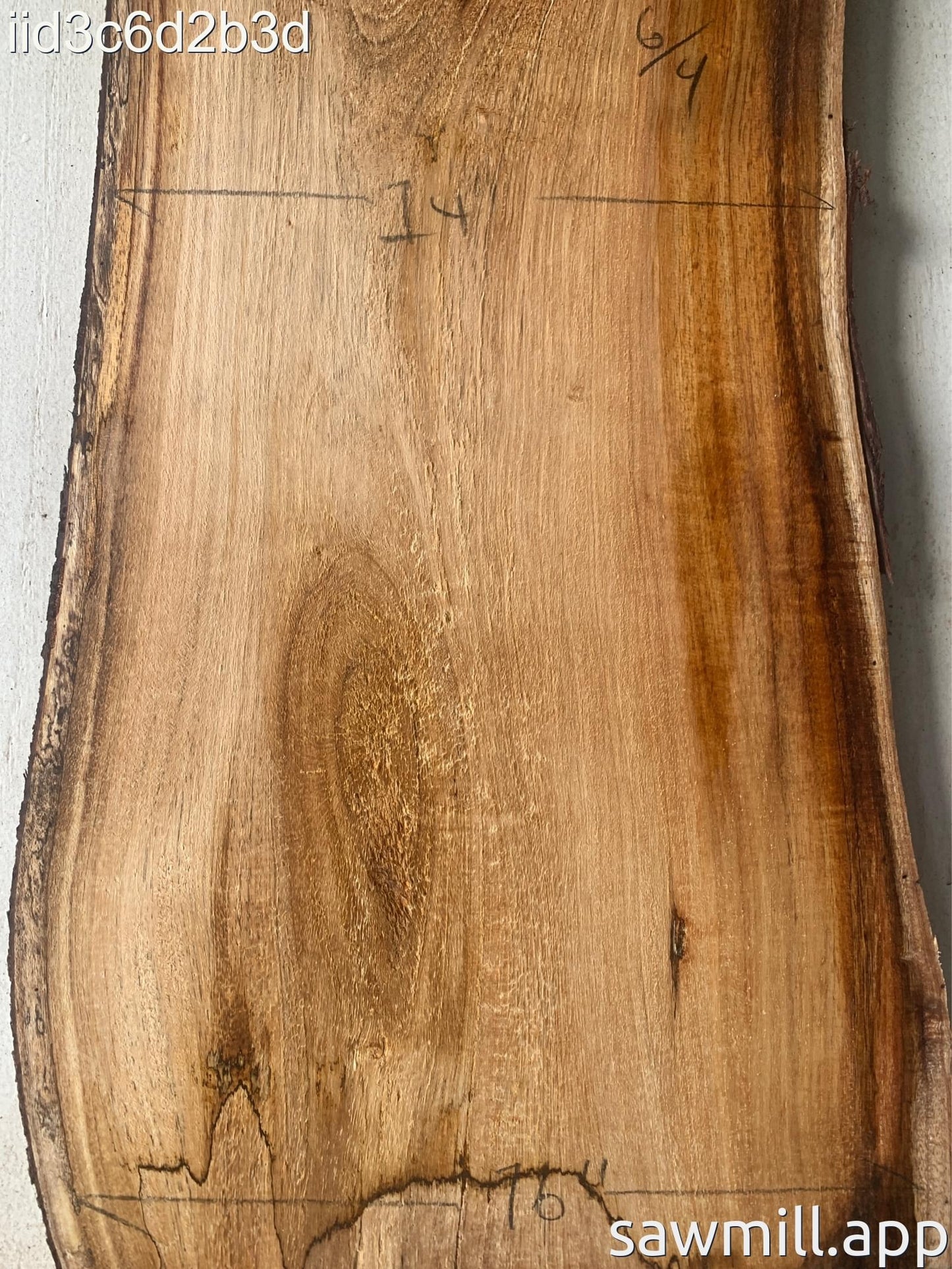 1.5" x 16" x 39" Koa