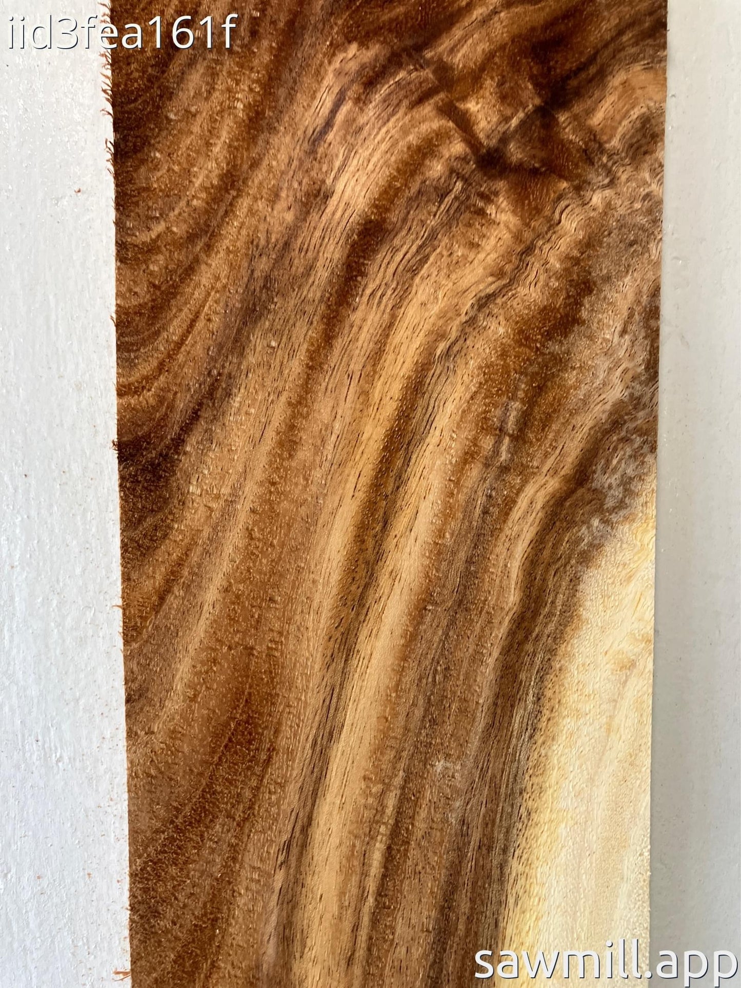 1" x 5" x 58" Monkeypod