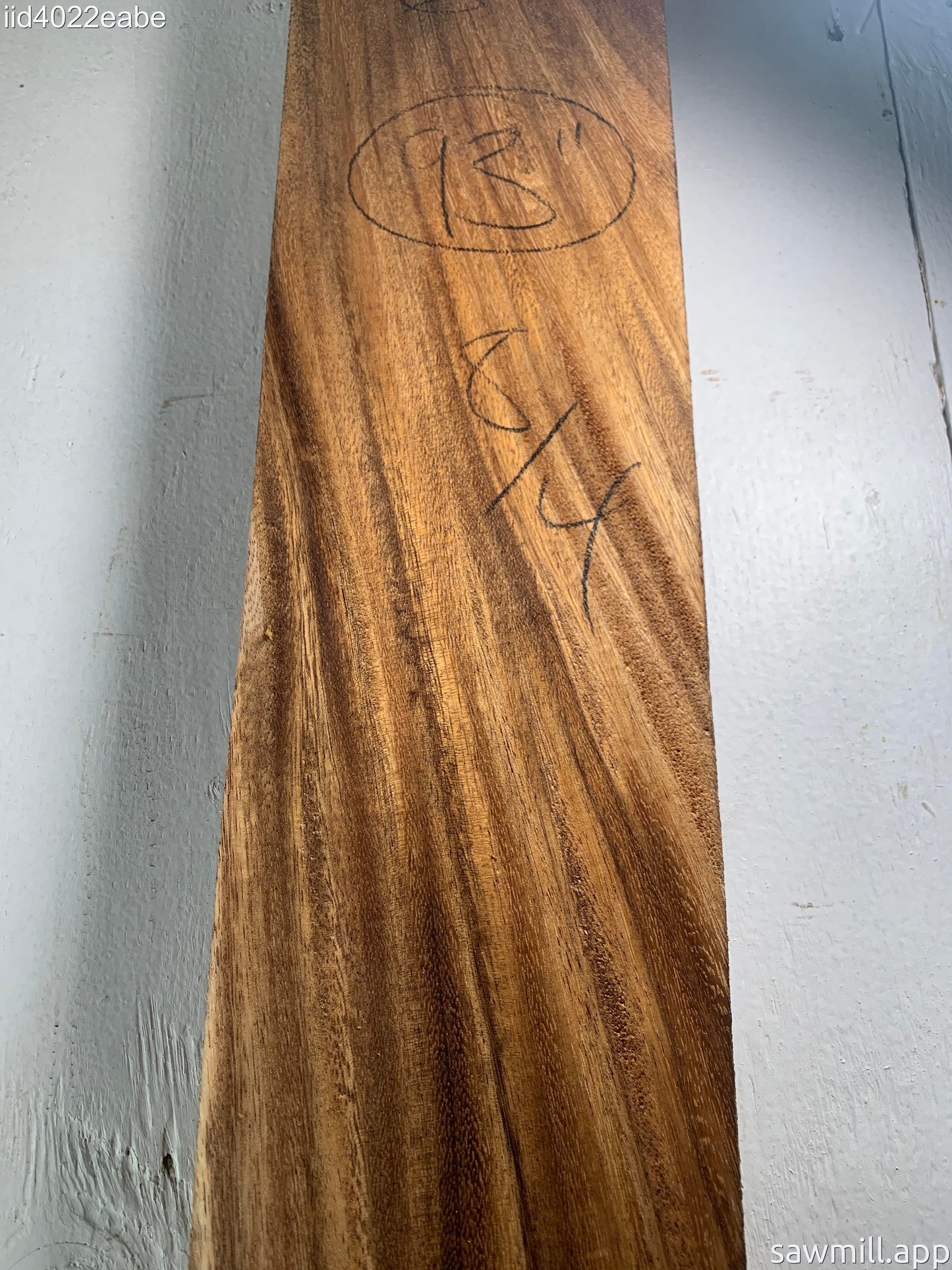 2" x 6" x 93" Monkeypod