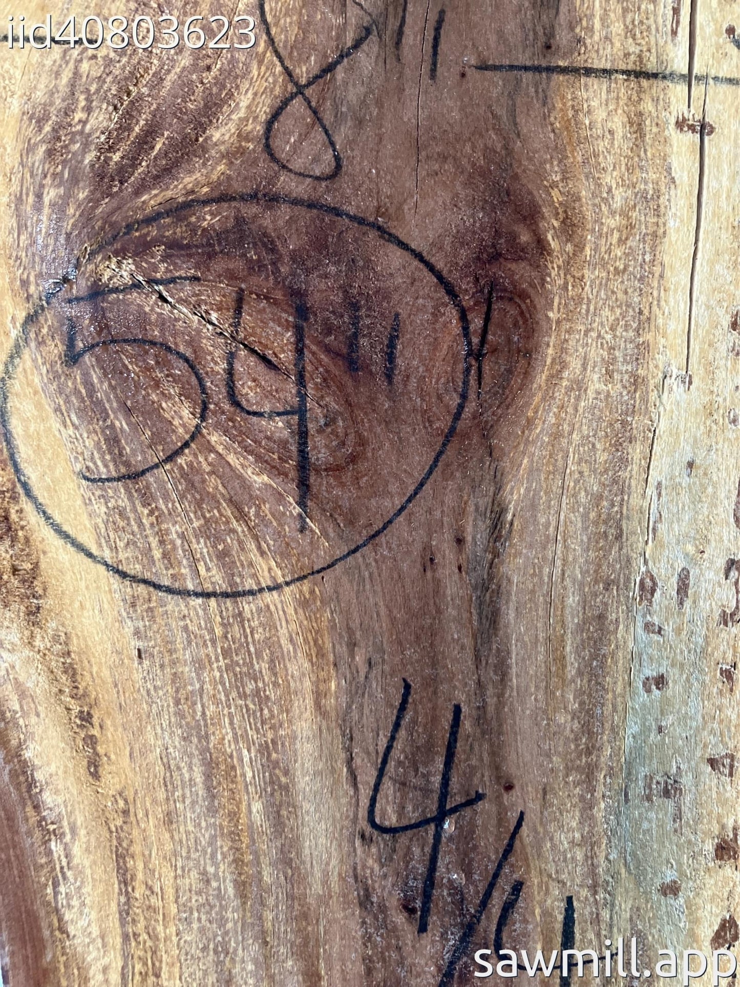 1" x 9" x 54" False Kamani