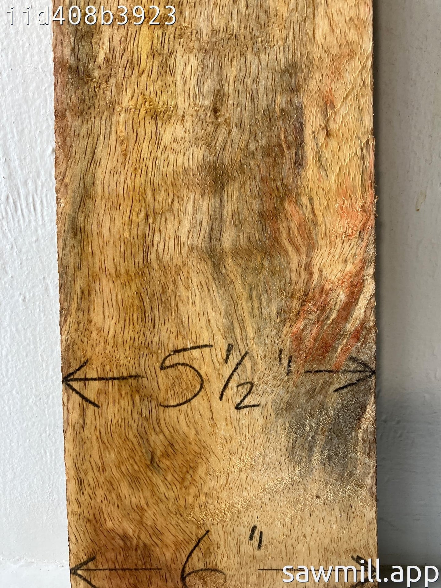 1" x 6" x 31" Mango