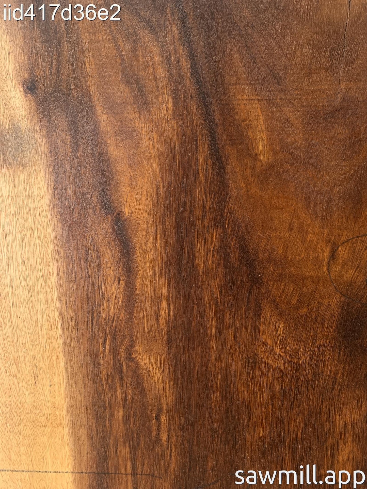 2" x 30" x 42" Monkeypod