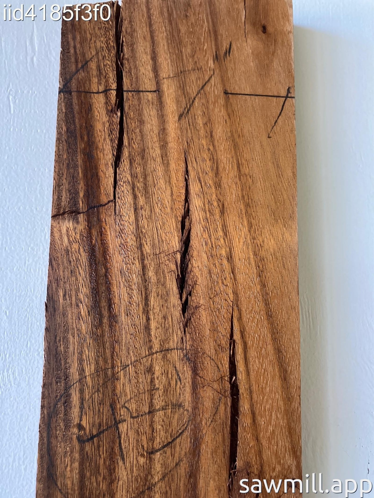 2" x 7" x 45" Monkeypod