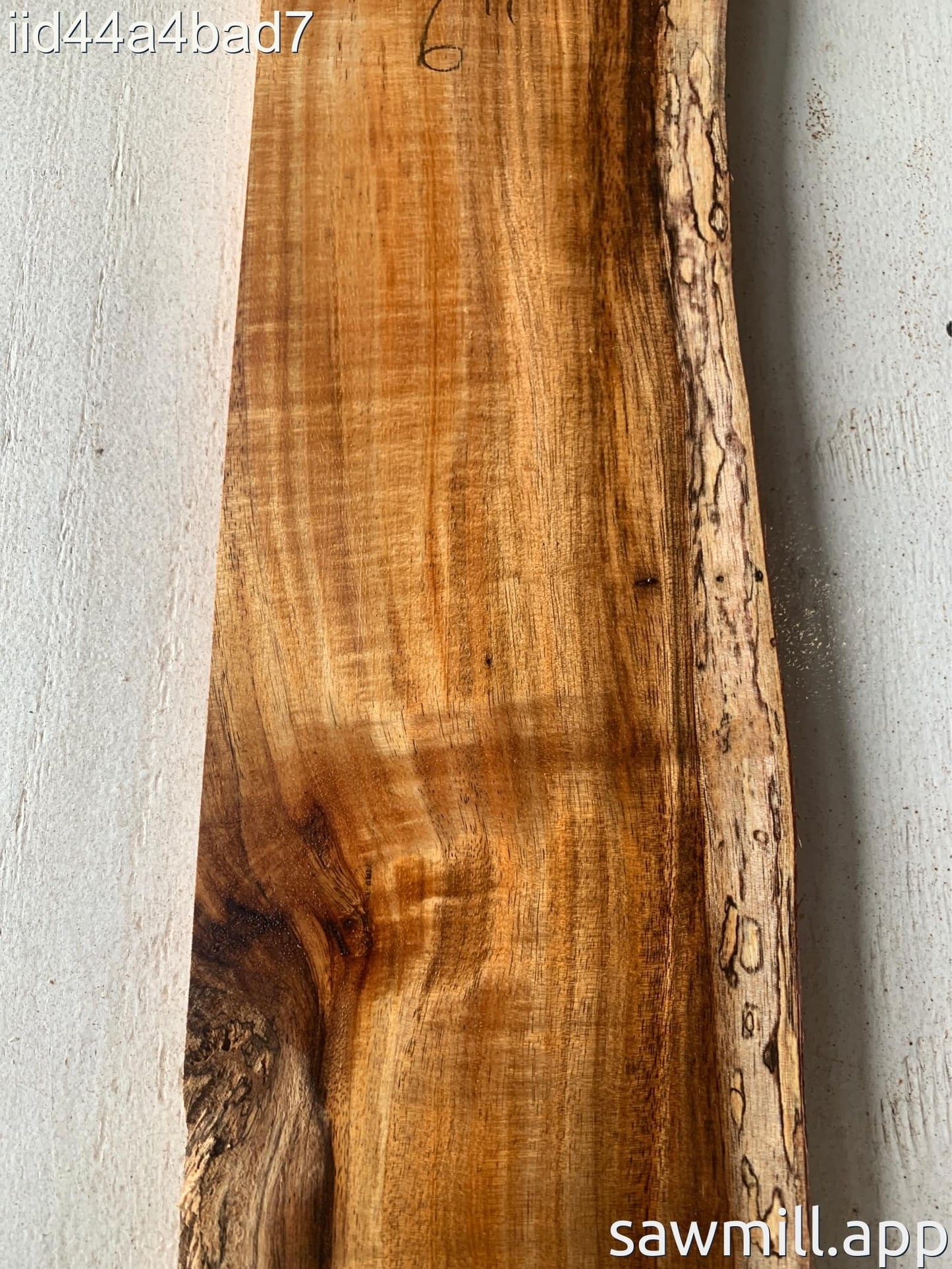 1" x 7" x 35" Koa