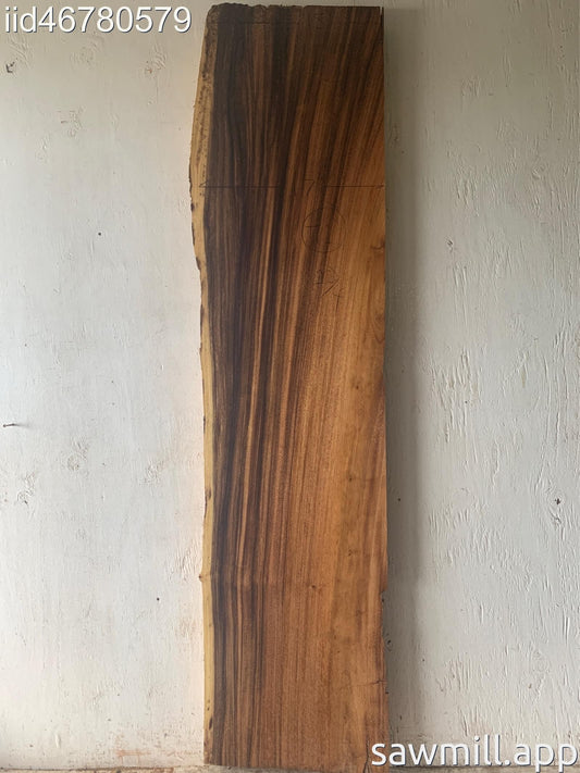 2.5" x 17" x 71" Monkeypod