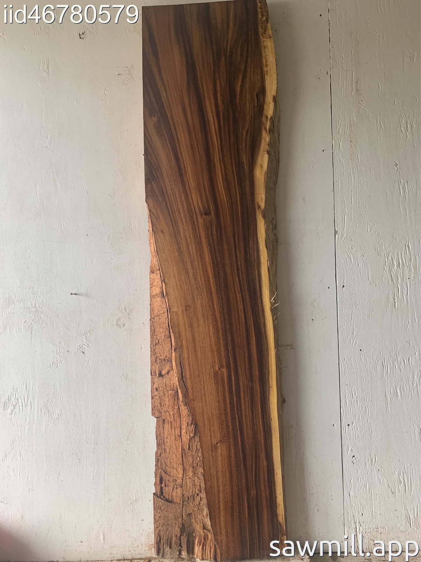 2.5" x 17" x 71" Monkeypod