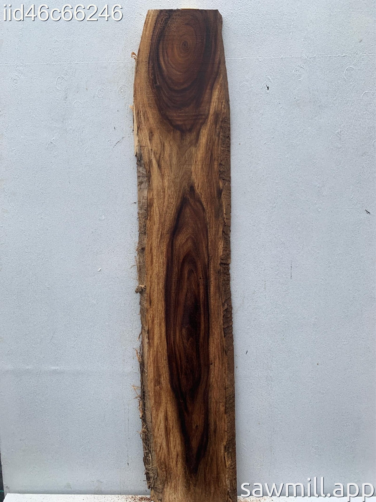 1" x 10" x 56" Monkeypod