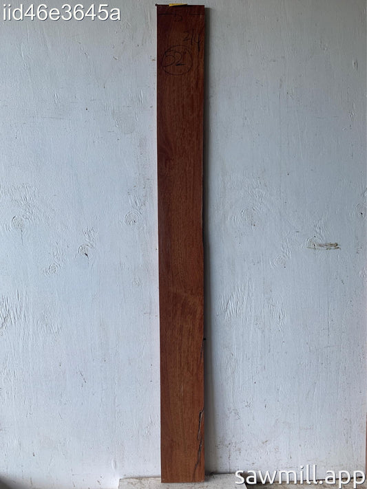 0.5" x 5" x 52" Ironbark Eucalyptus