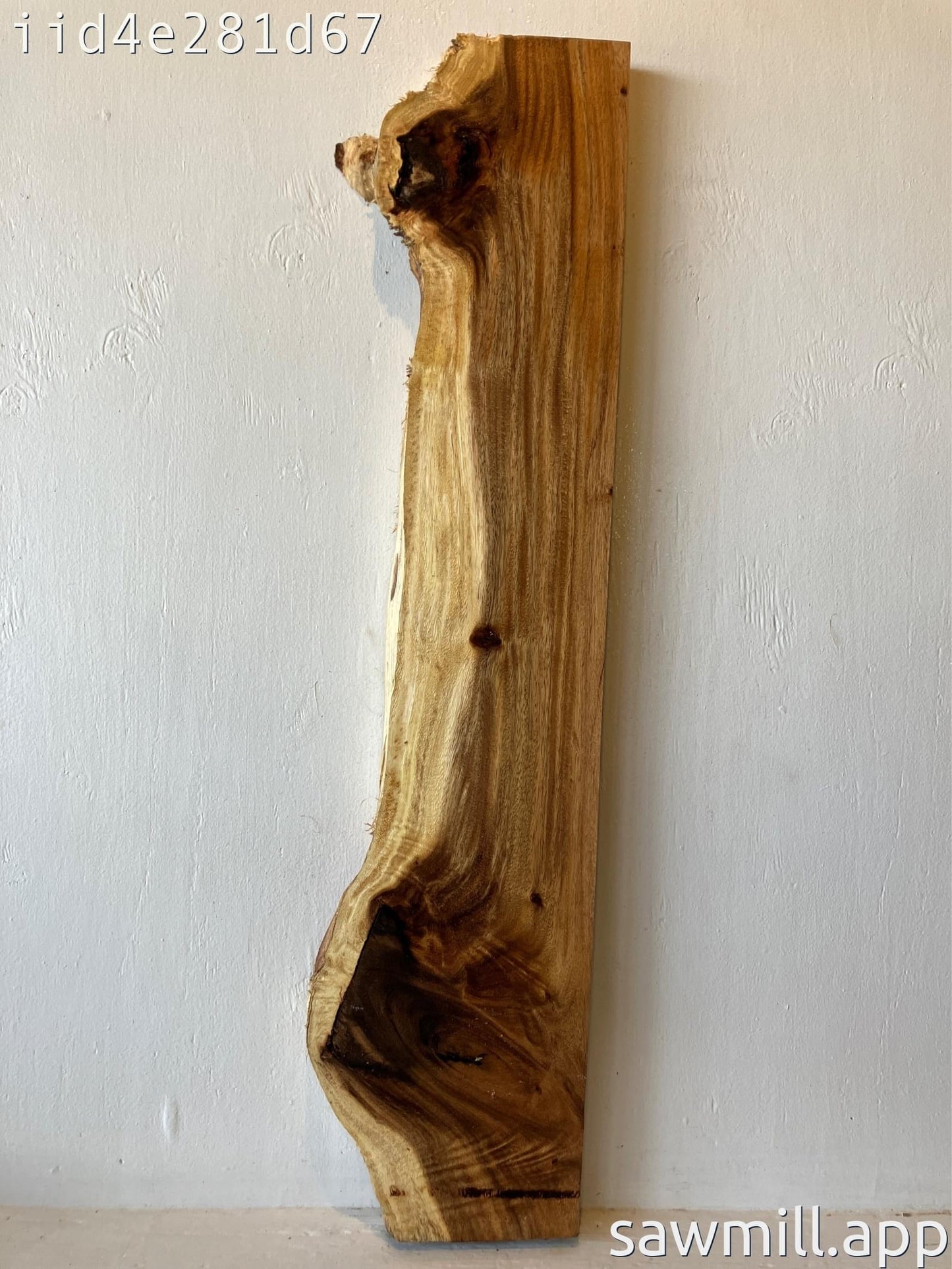 1.5" x 9" x 38" Monkeypod