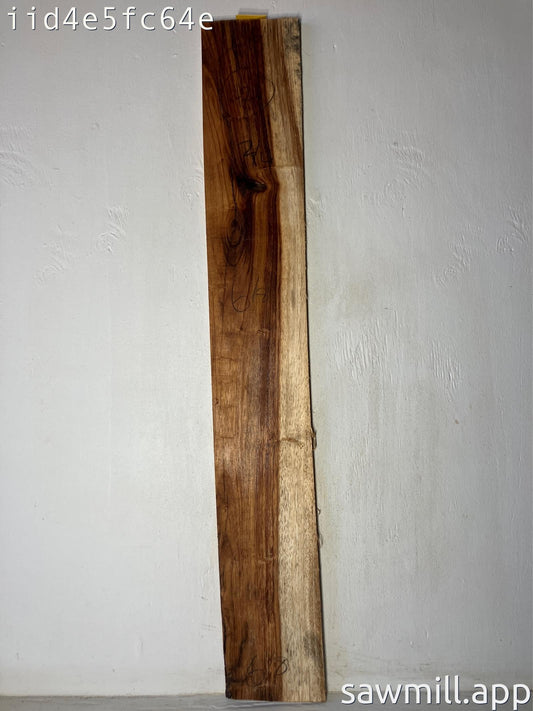 0.5" x 6" x 42" Chocolate Albizia