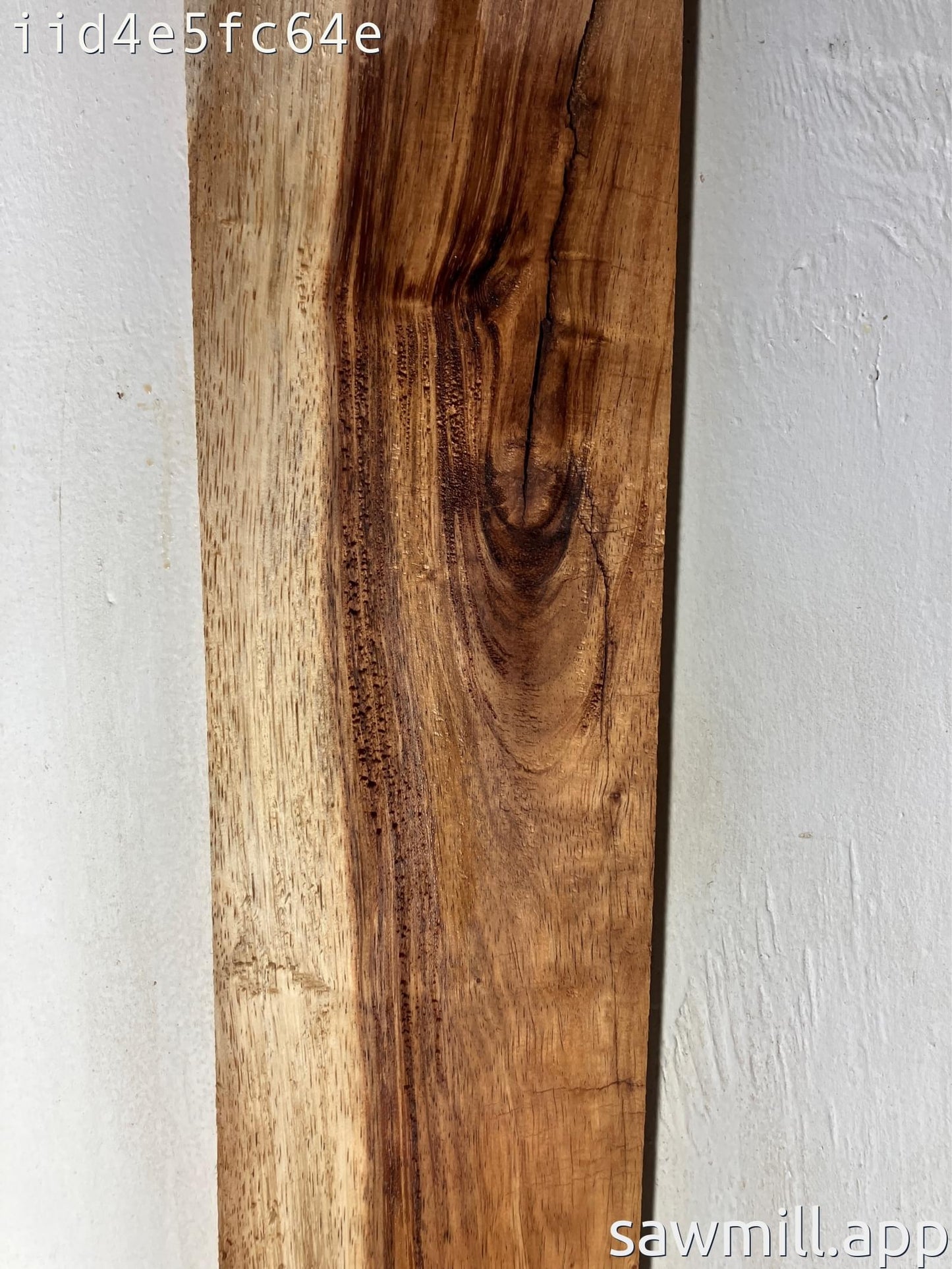 0.5" x 6" x 42" Chocolate Albizia