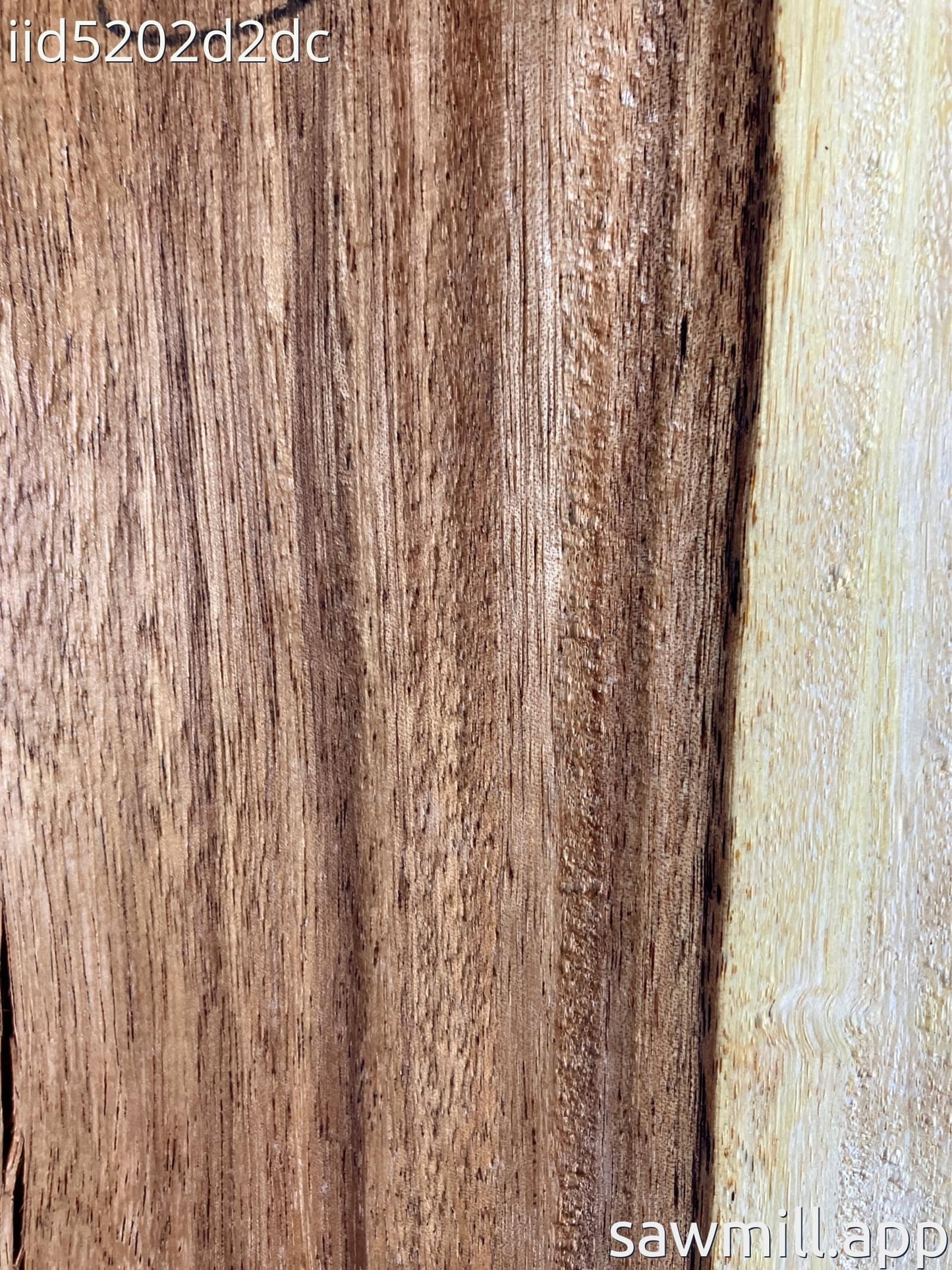 1" x 5" x 64" Monkeypod