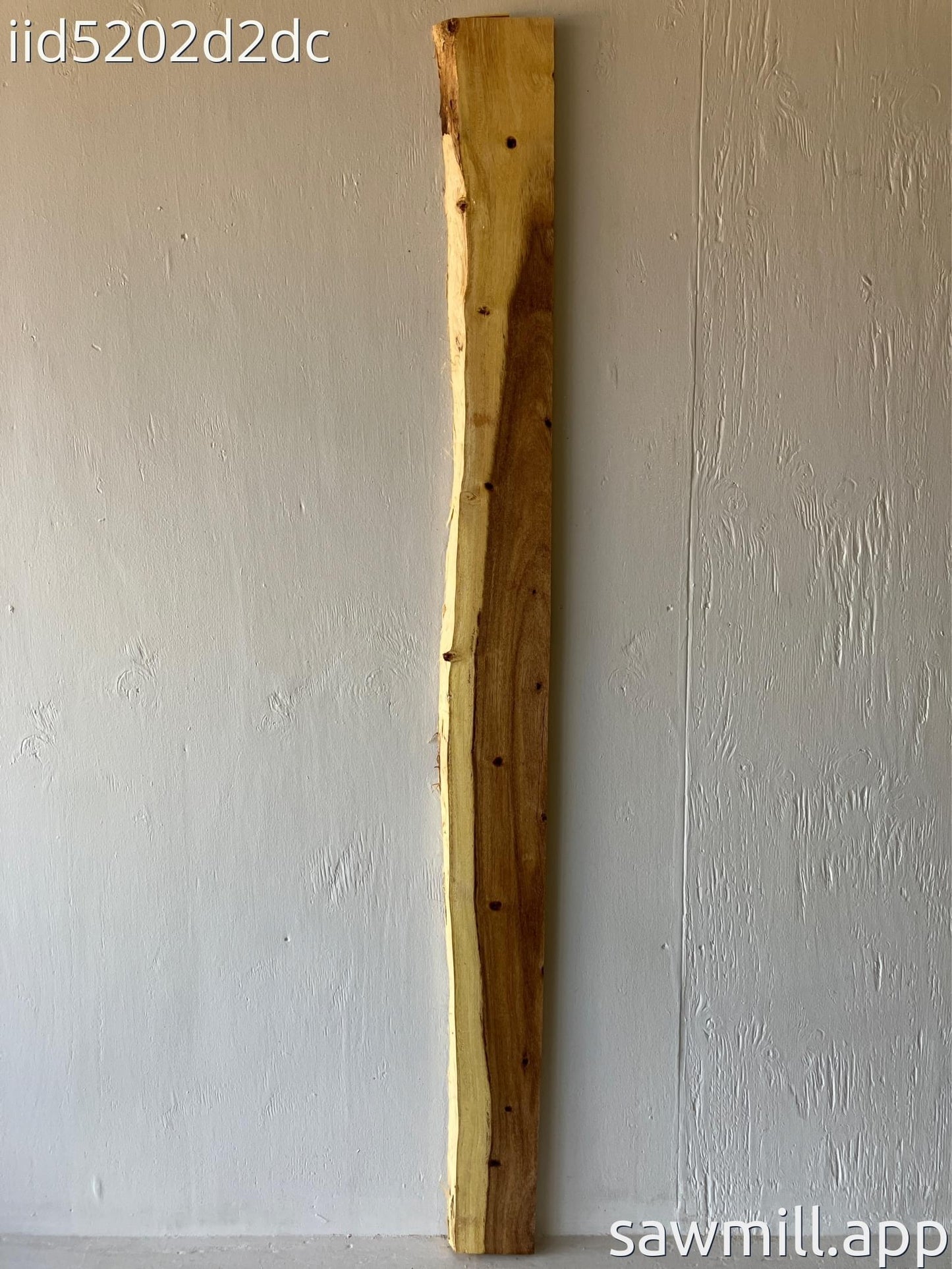 1" x 5" x 64" Monkeypod