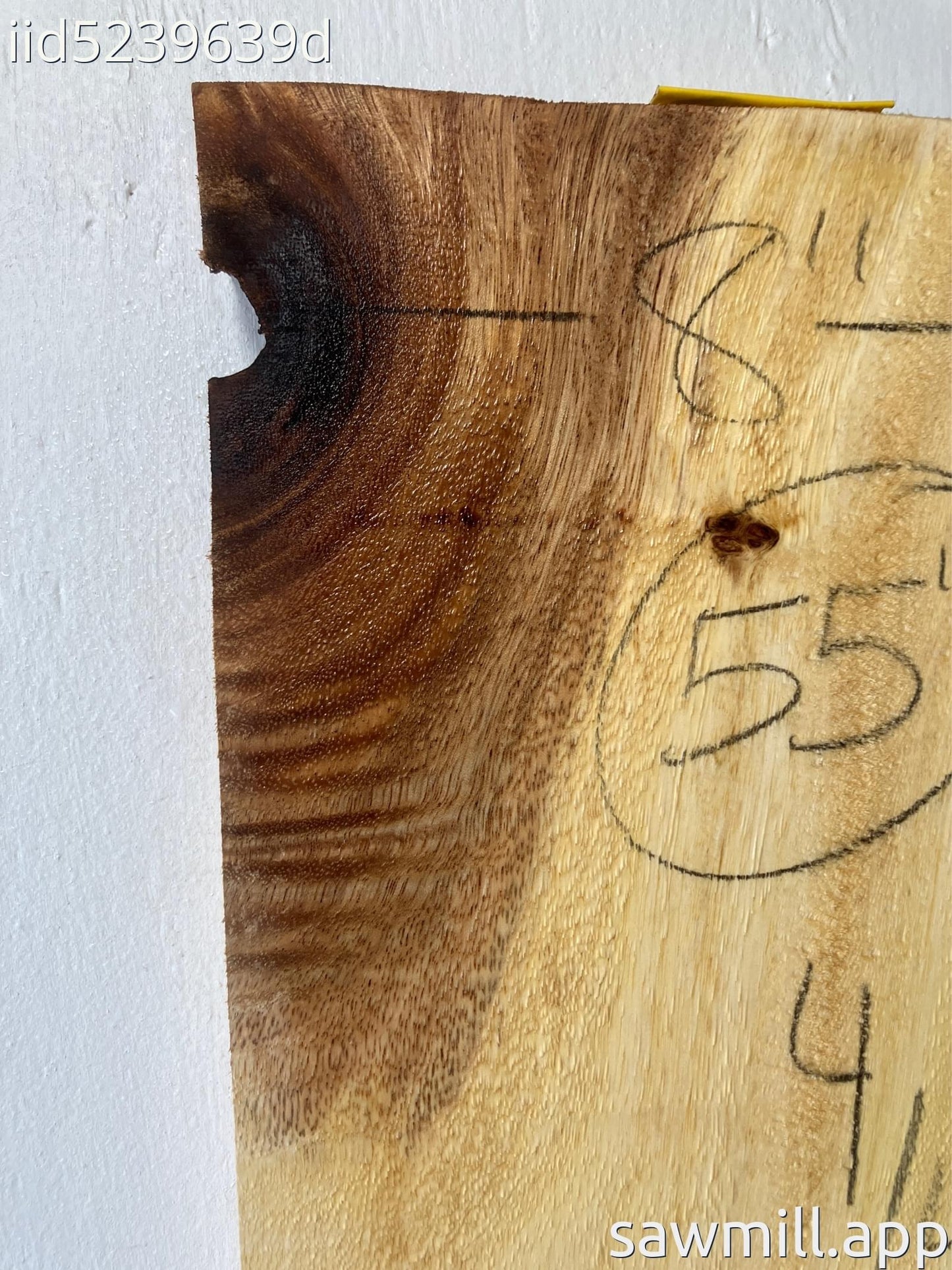 1" x 9" x 55" Monkeypod