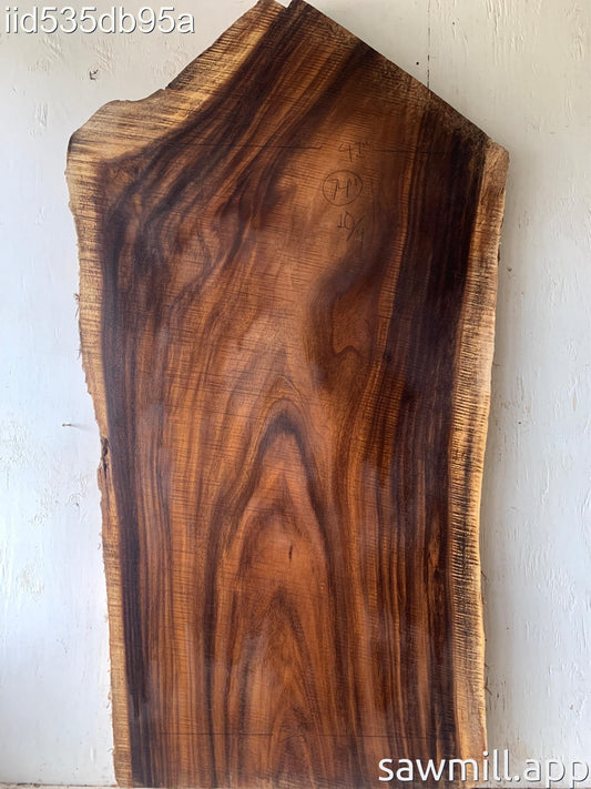 2.5" x 41" x 74" Monkeypod