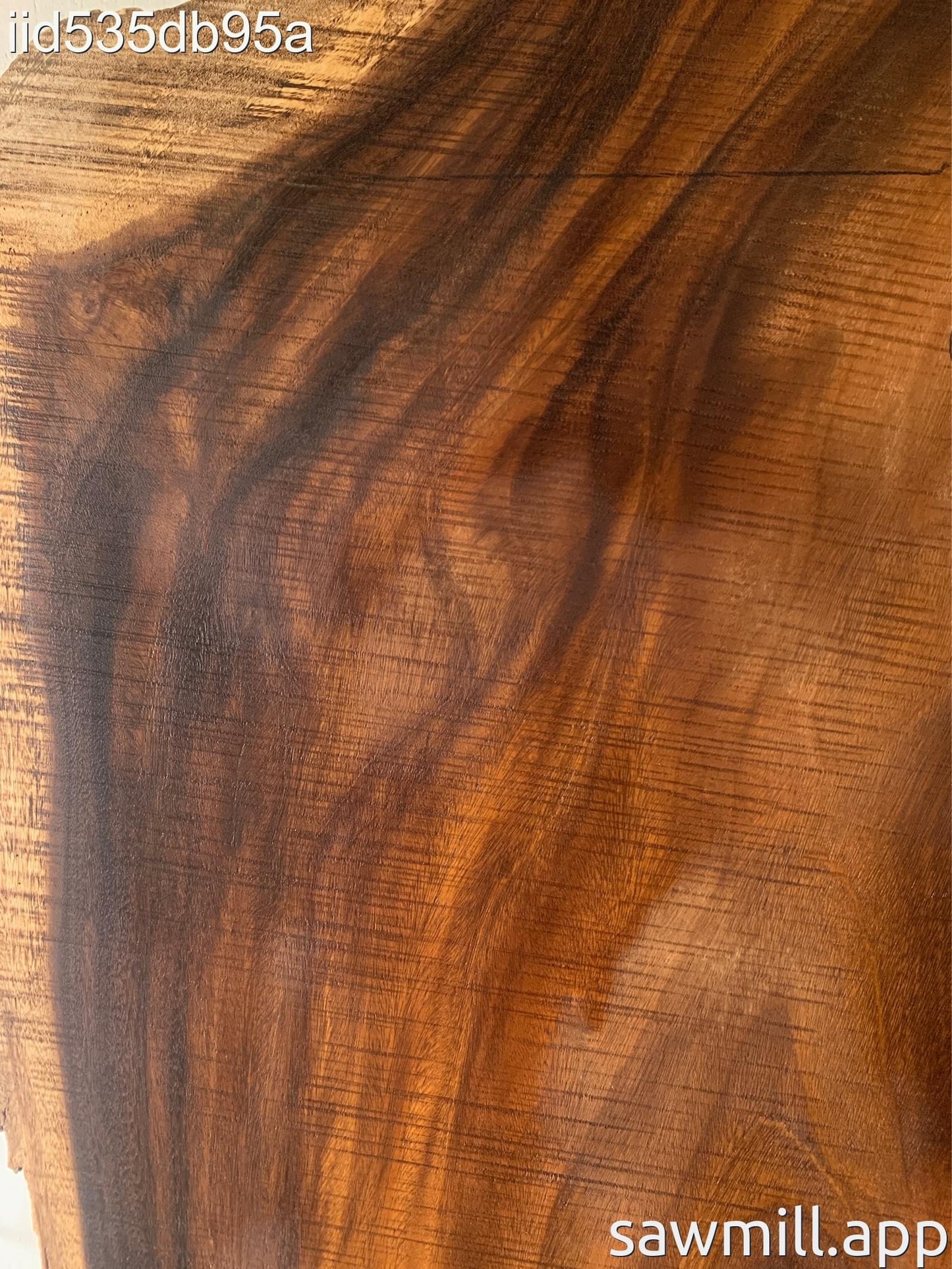 2.5" x 41" x 74" Monkeypod