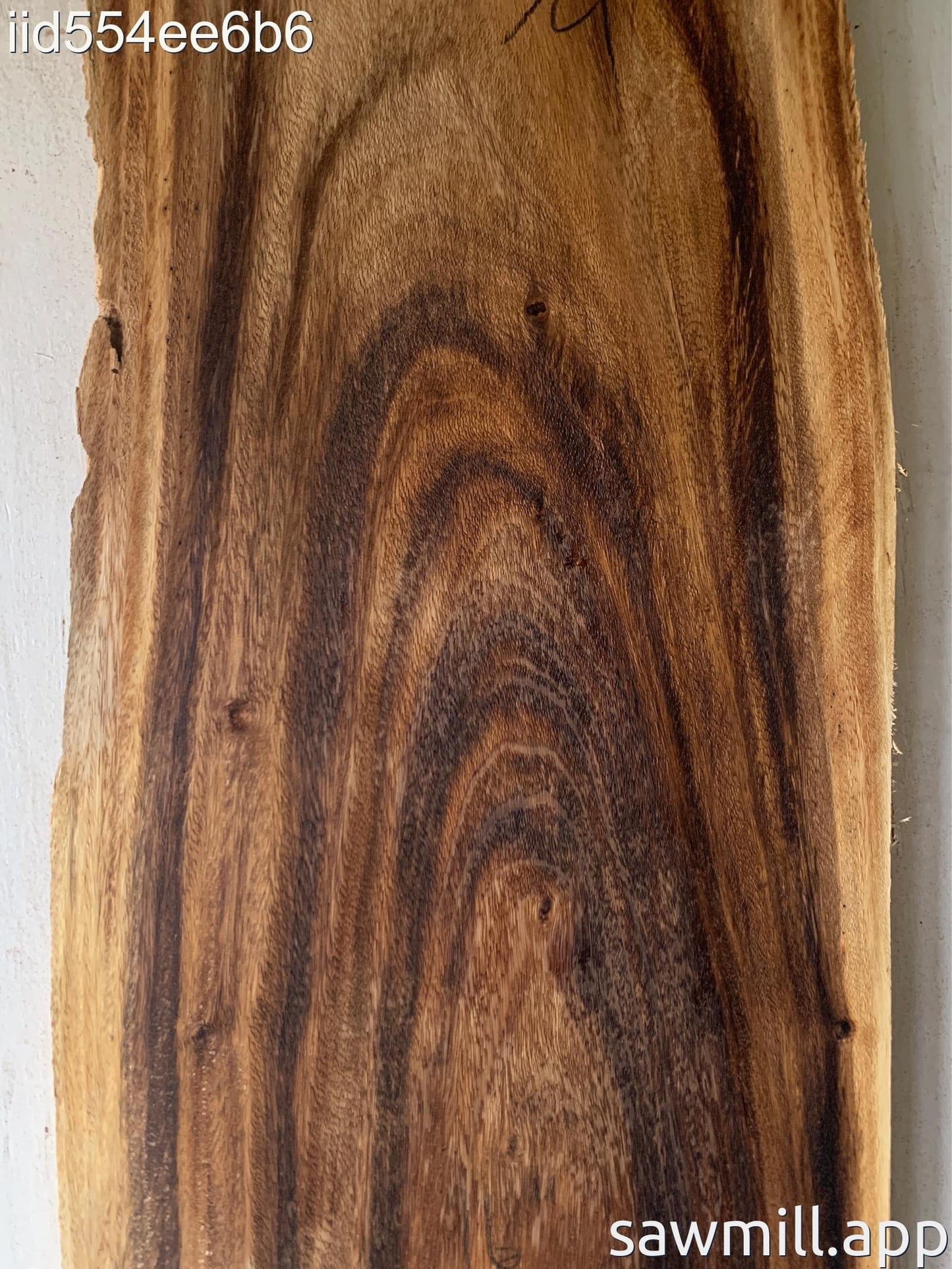 1.5" x 16" x 76" Monkeypod