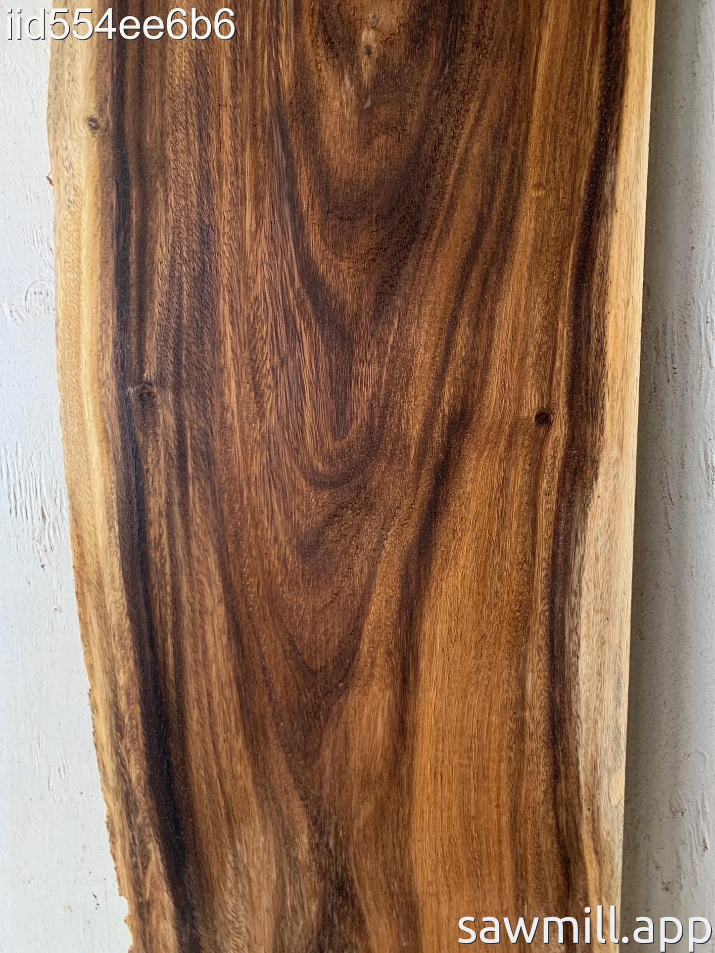 1.5" x 16" x 76" Monkeypod