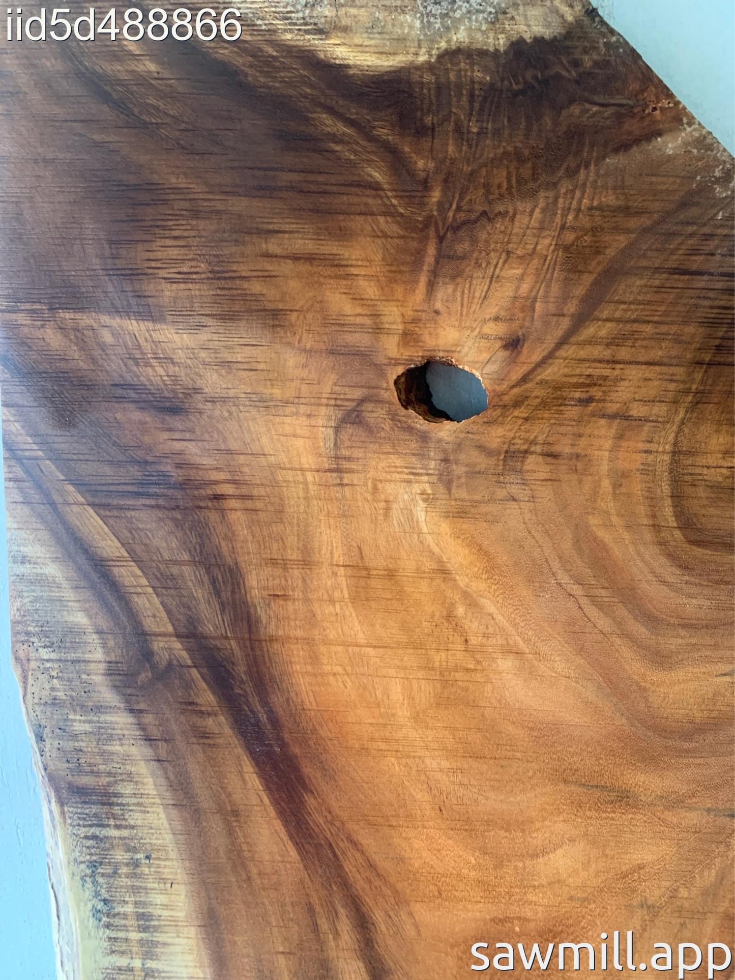 2.25" x 27" x 69" Monkeypod