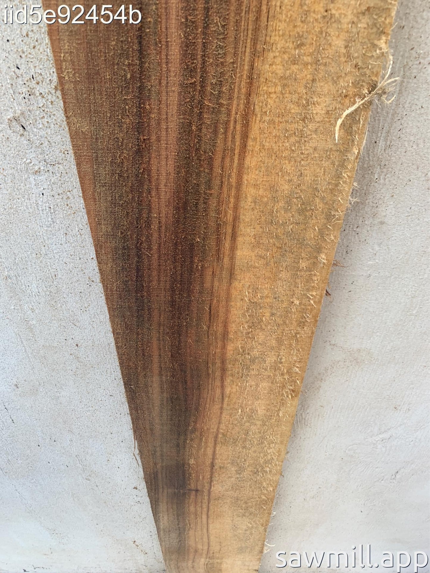 1" x 7" x 83" Chocolate Albizia