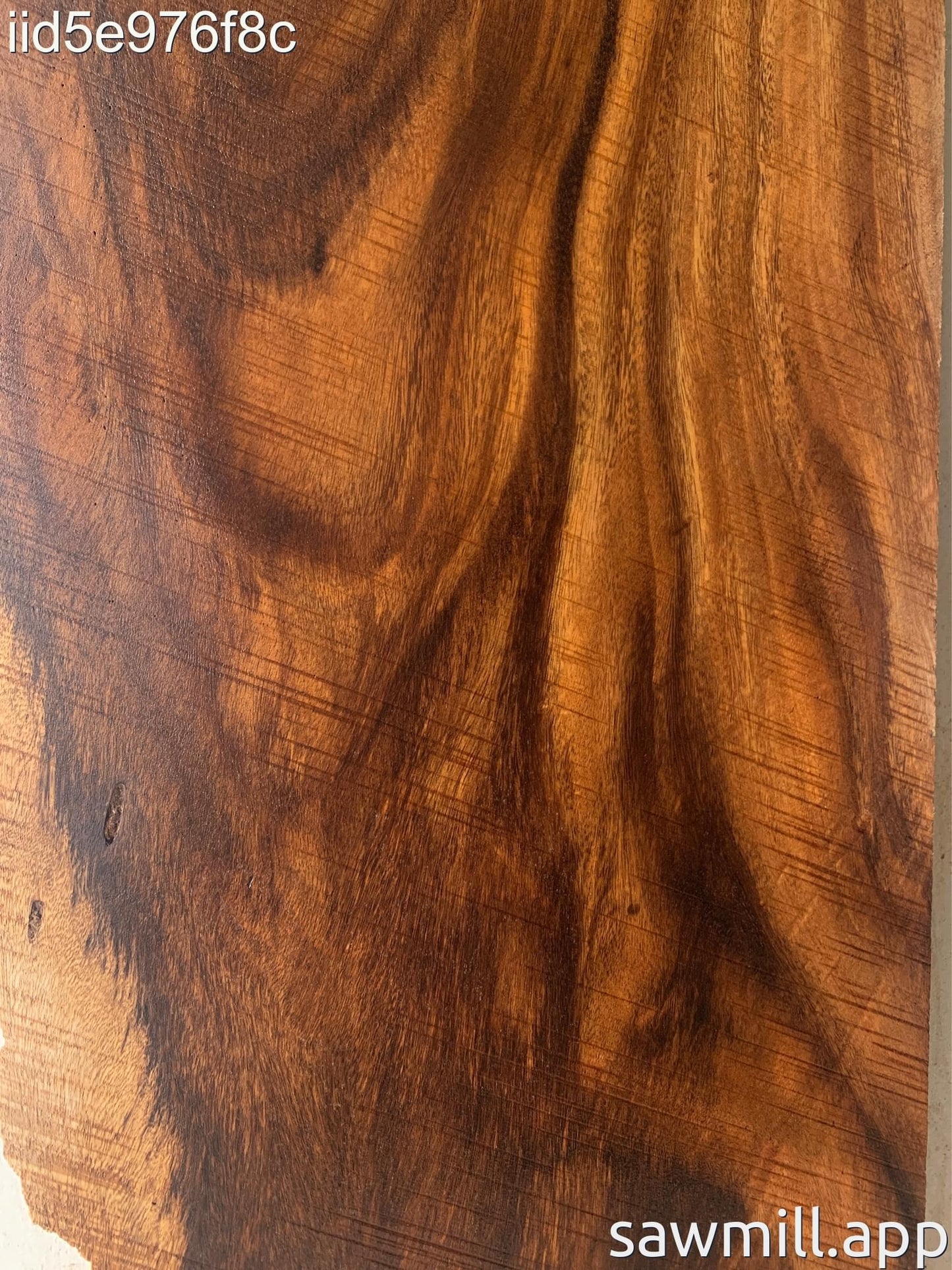 3.25" x 21" x 62" Monkeypod