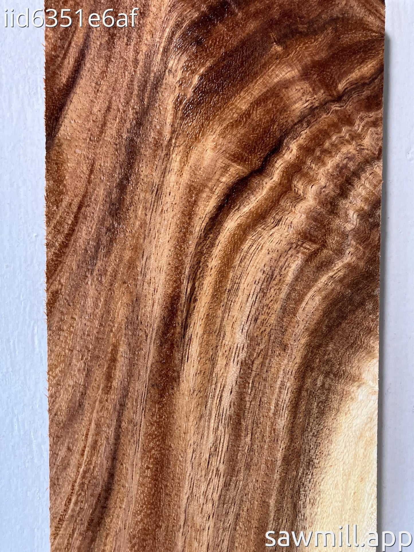 1" x 5" x 58" Monkeypod