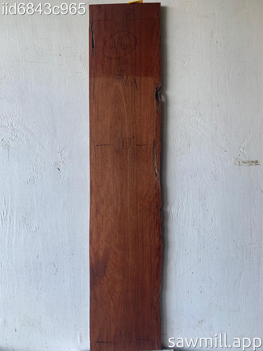 0.75" x 10" x 48" Ironbark Eucalyptus