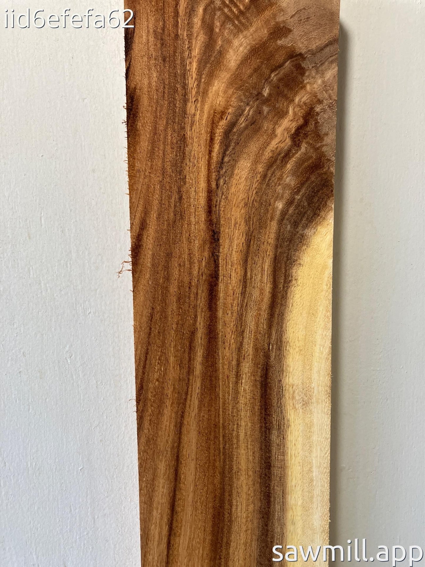 1.5" x 5" x 58" Monkeypod