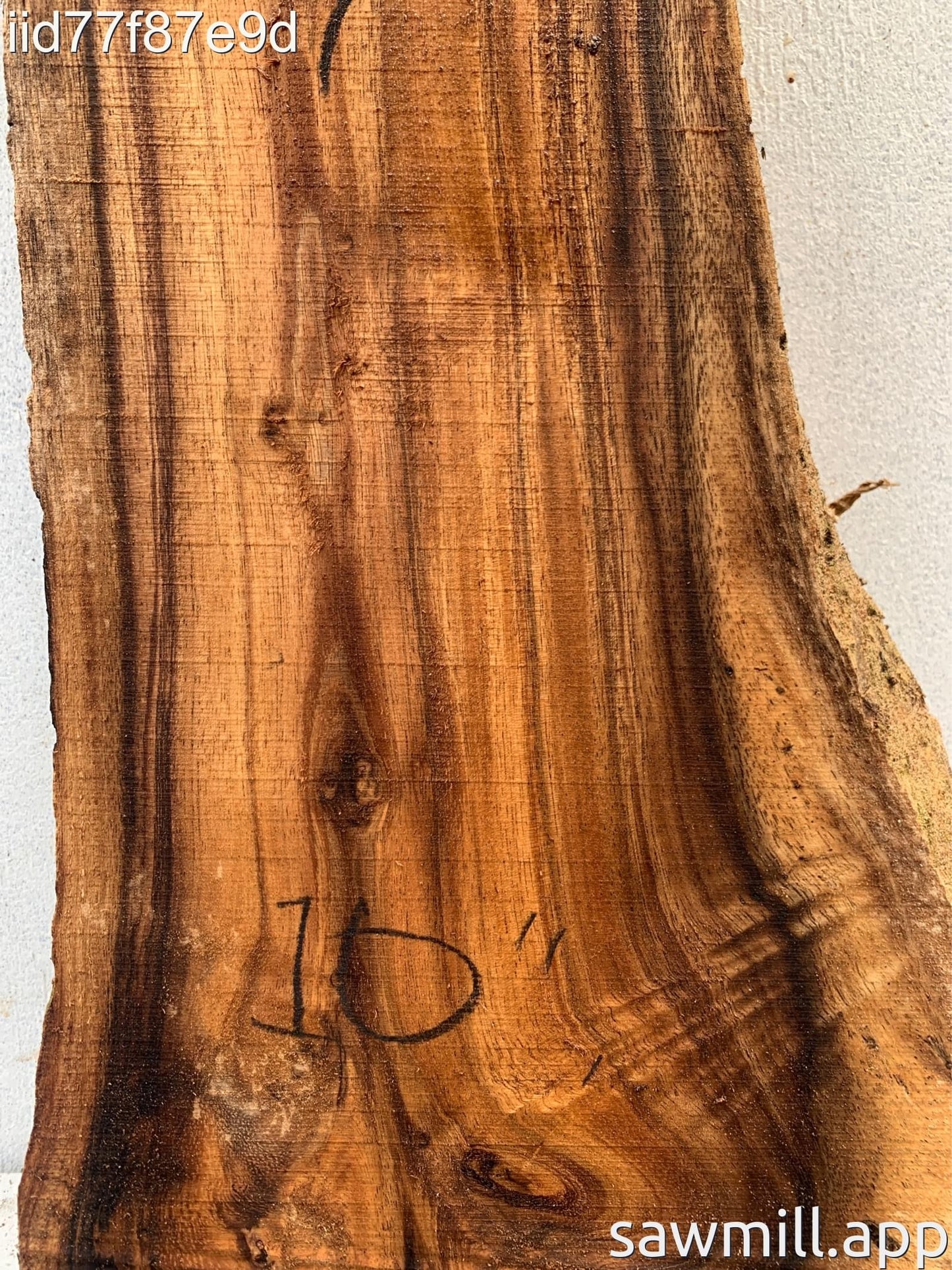 3.5" x 7" x 69" Monkeypod