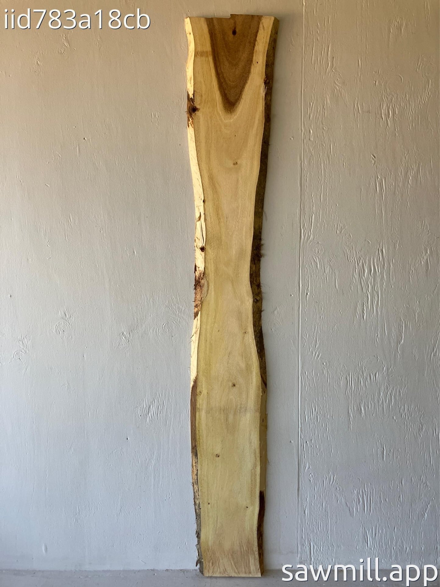 1" x 10" x 67" Monkeypod