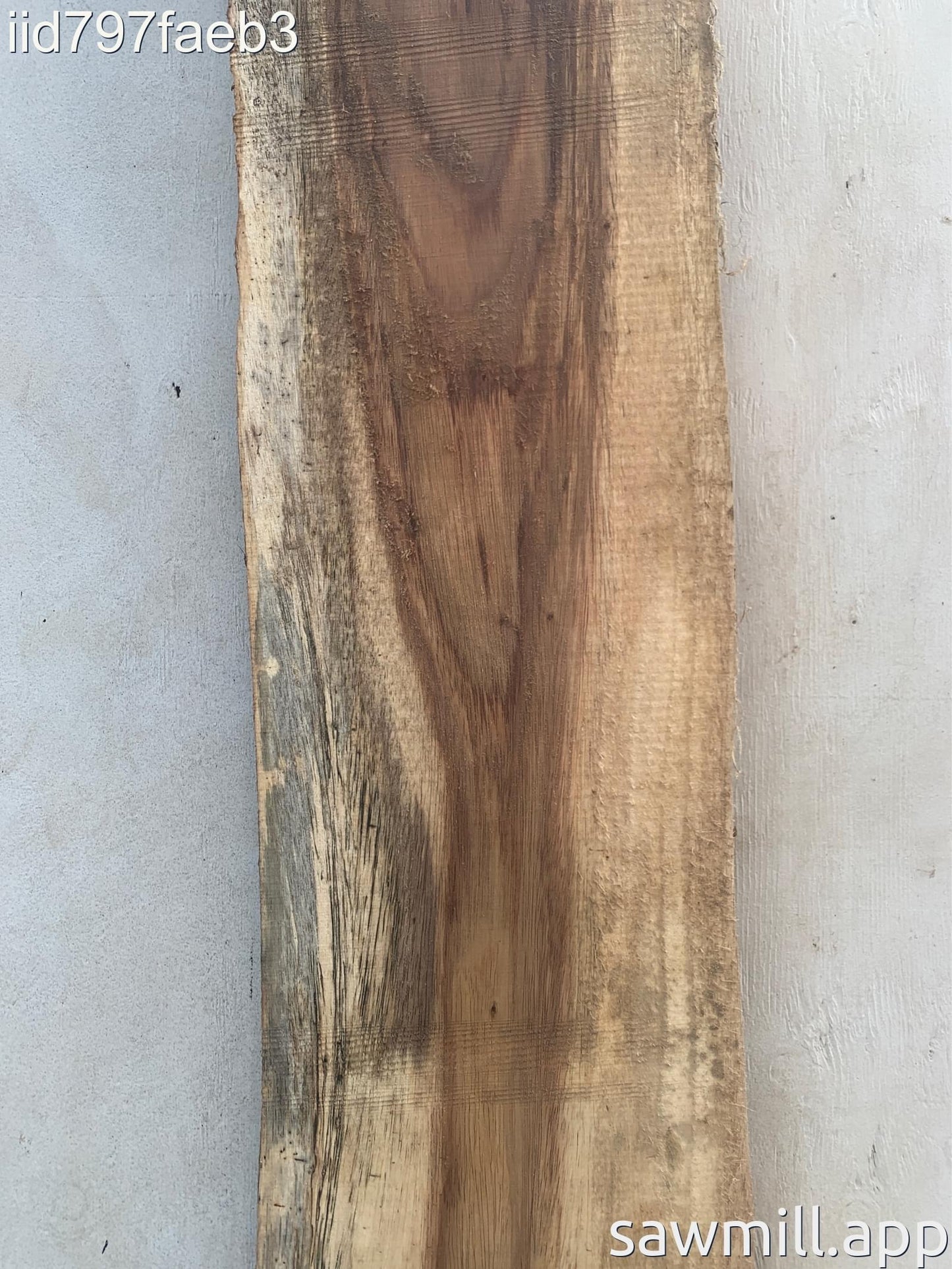 2" x 16" x 98" Chocolate Albizia