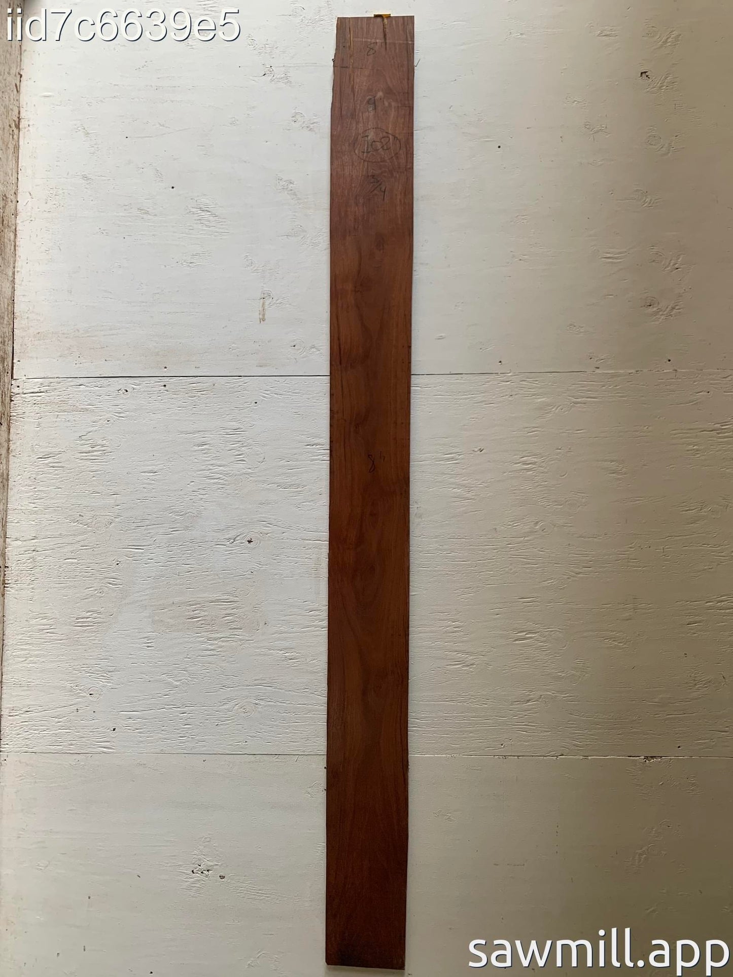 0.75" x 9" x 102" Ironbark Eucalyptus