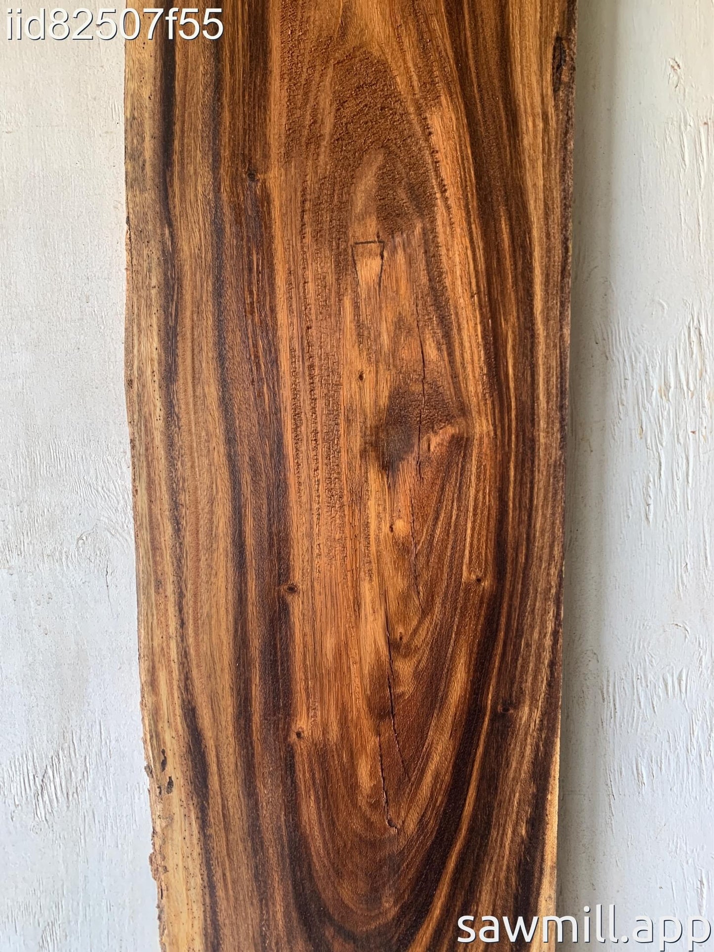 1.75" x 17" x 77" Monkeypod