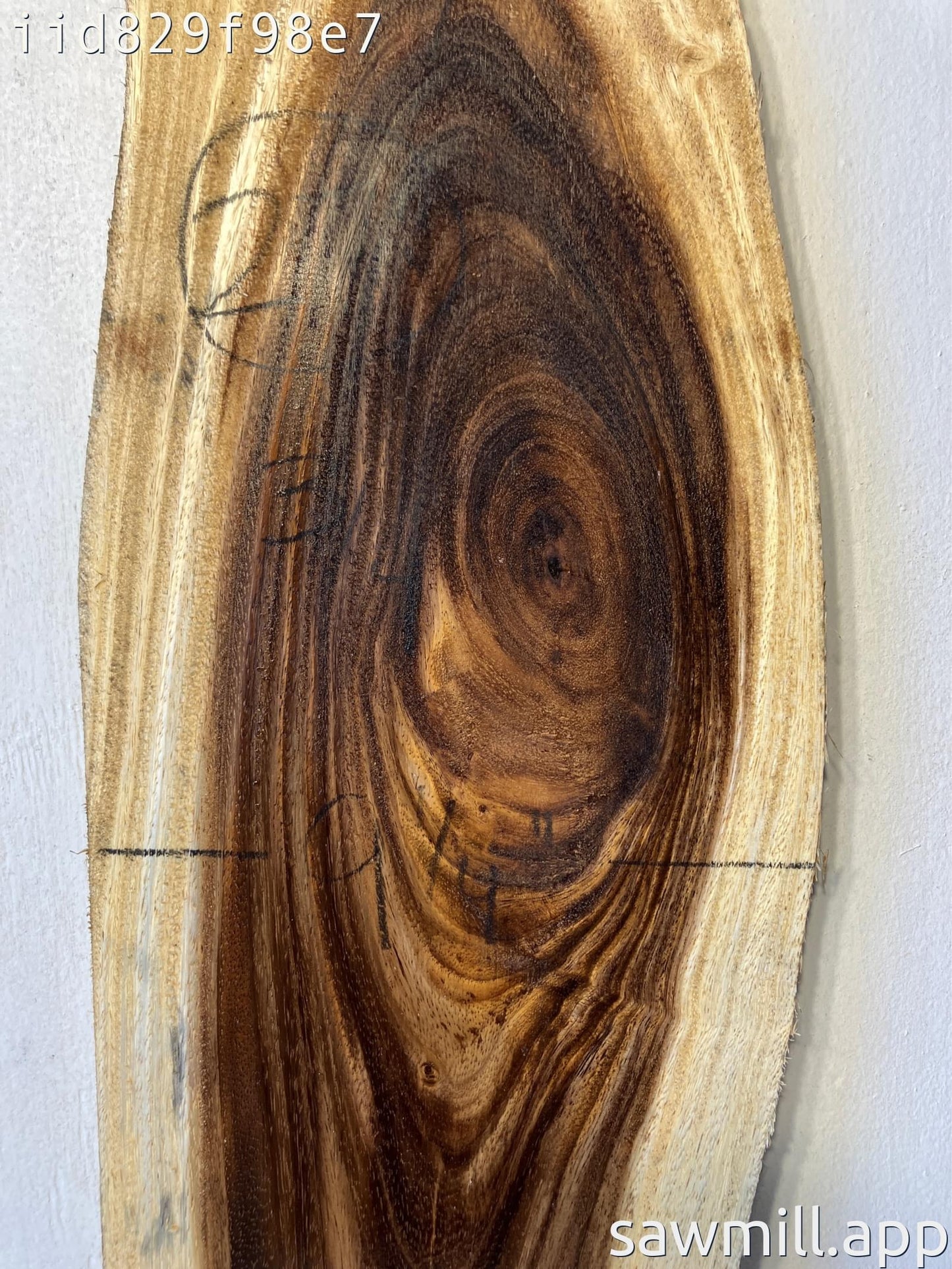 0.75" x 9" x 27" Monkeypod