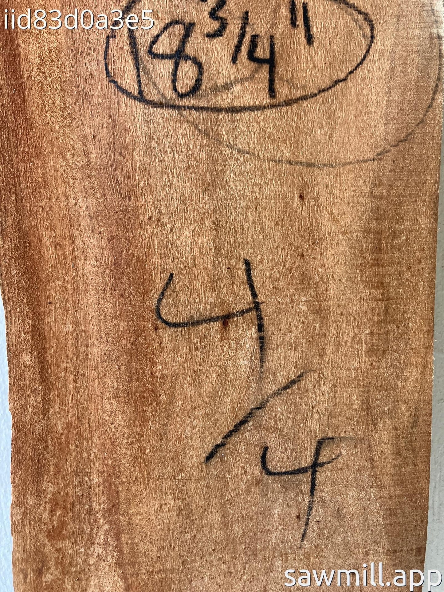 1" x 6" x 18" False Kamani