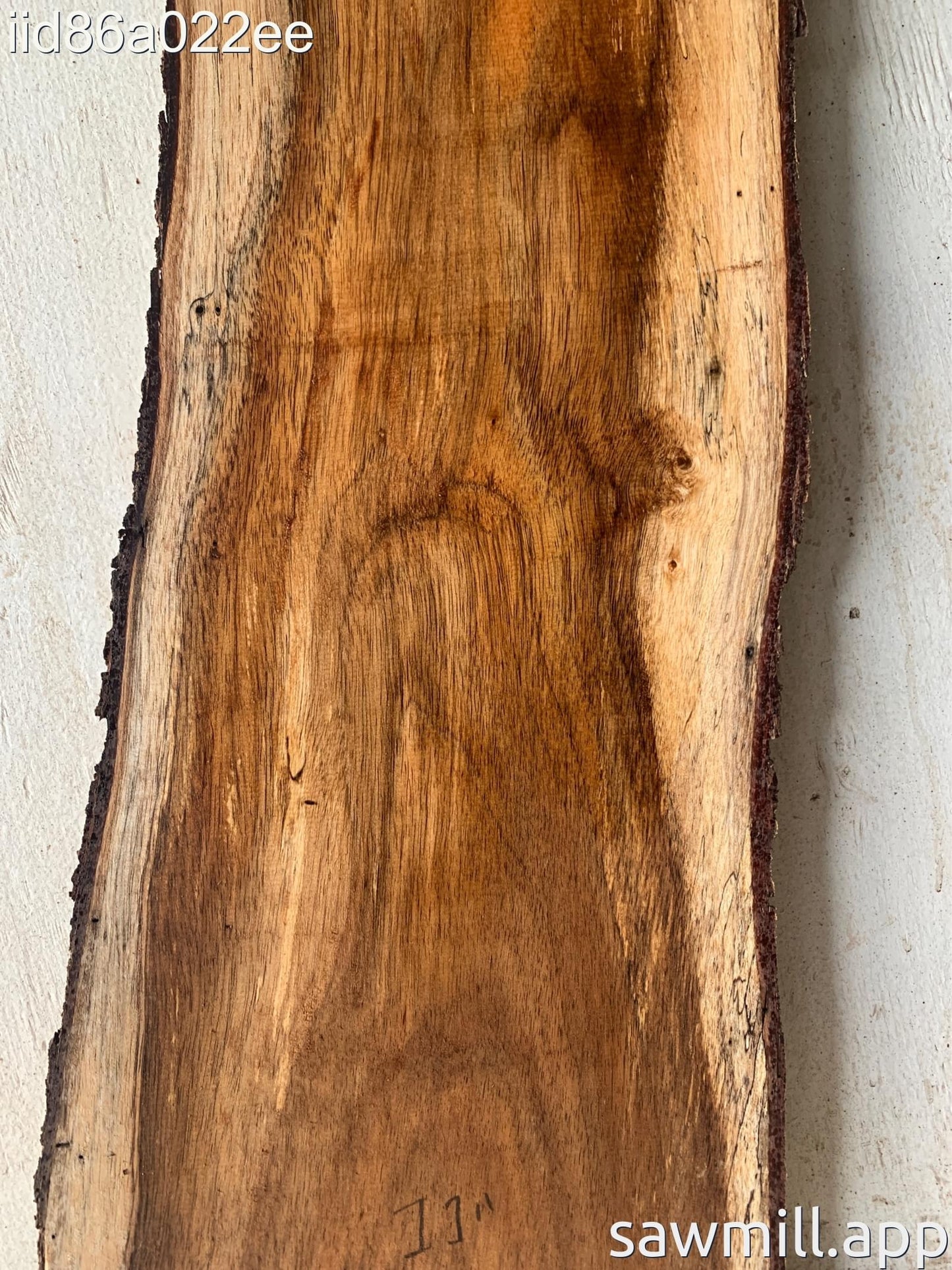 1" x 11" x 38" Koa