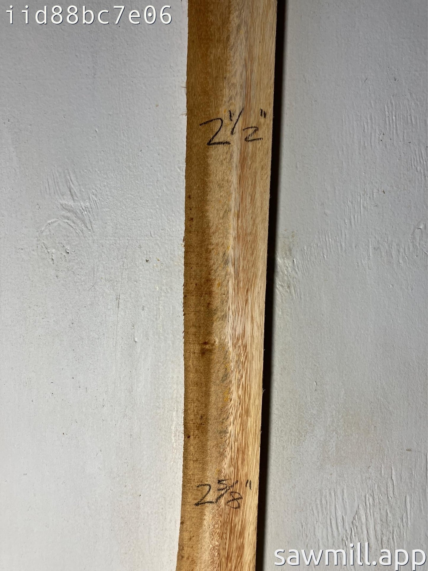 0.75" x 2" x 54" Monkeypod