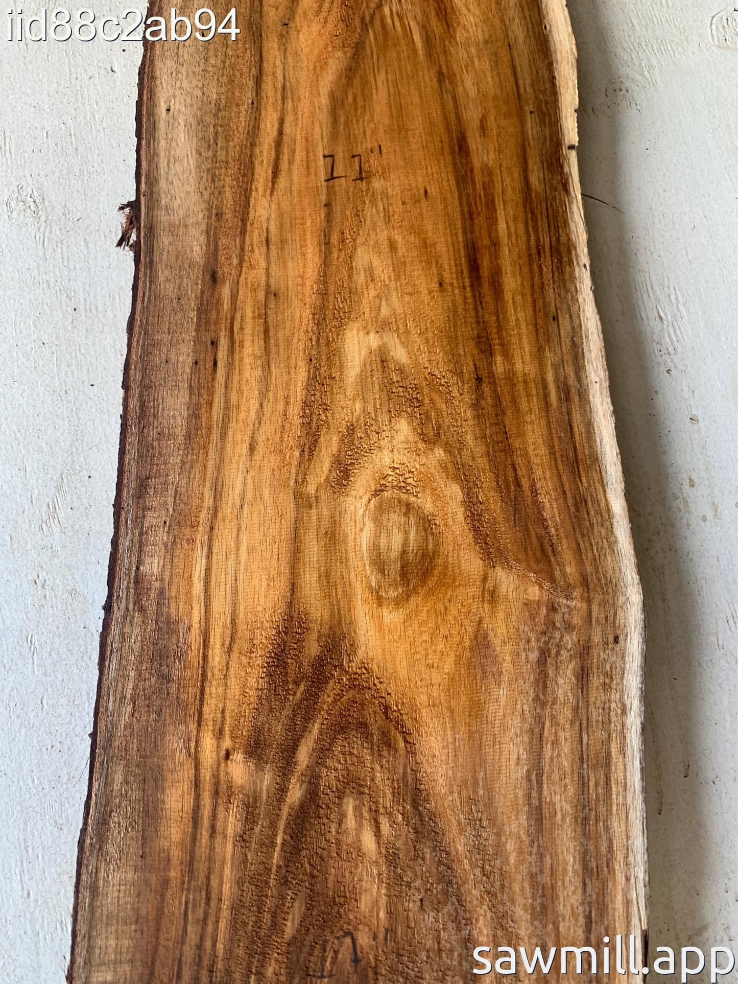 1" x 11" x 39" Koa