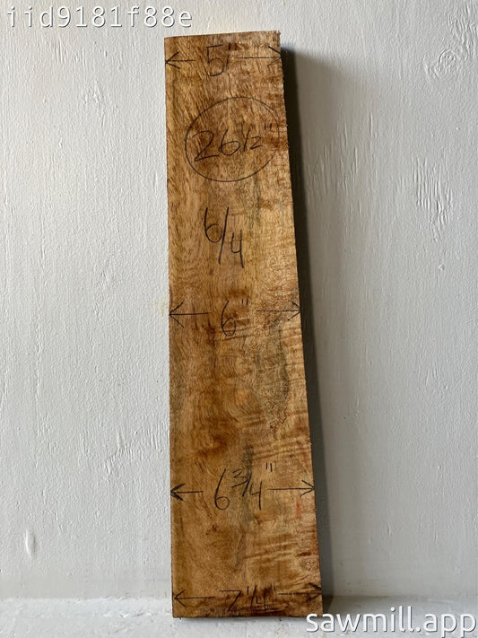 1.5" x 7" x 26" Mango