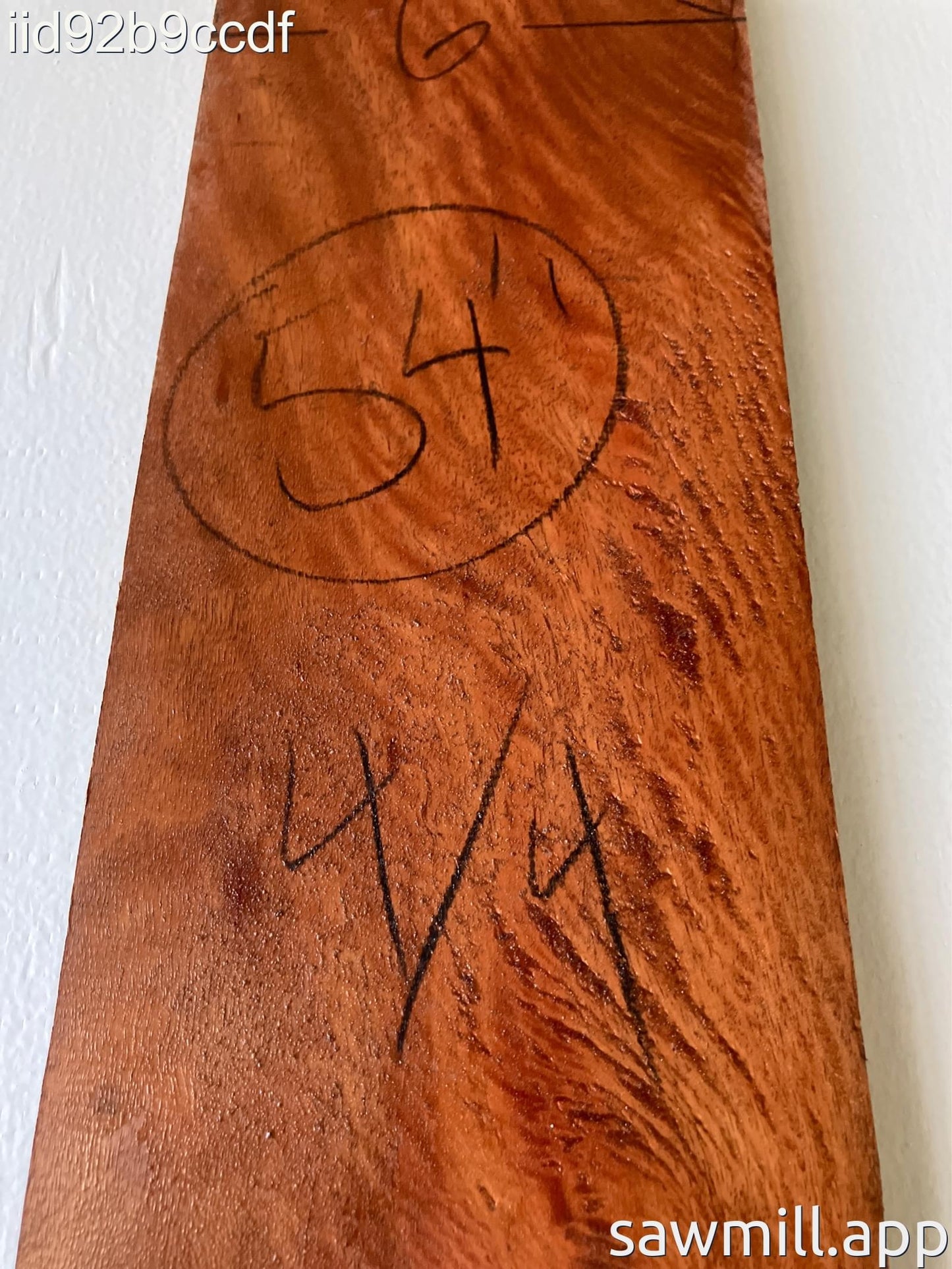 1" x 6" x 54" Ironbark Eucalyptus
