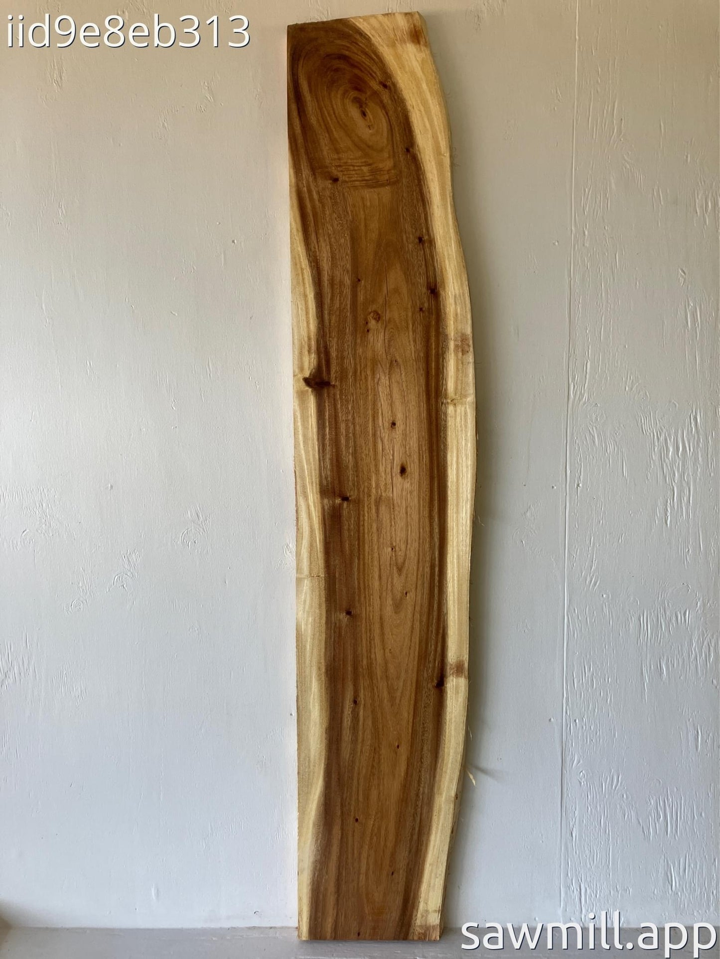 1.5" x 13" x 70" Monkeypod