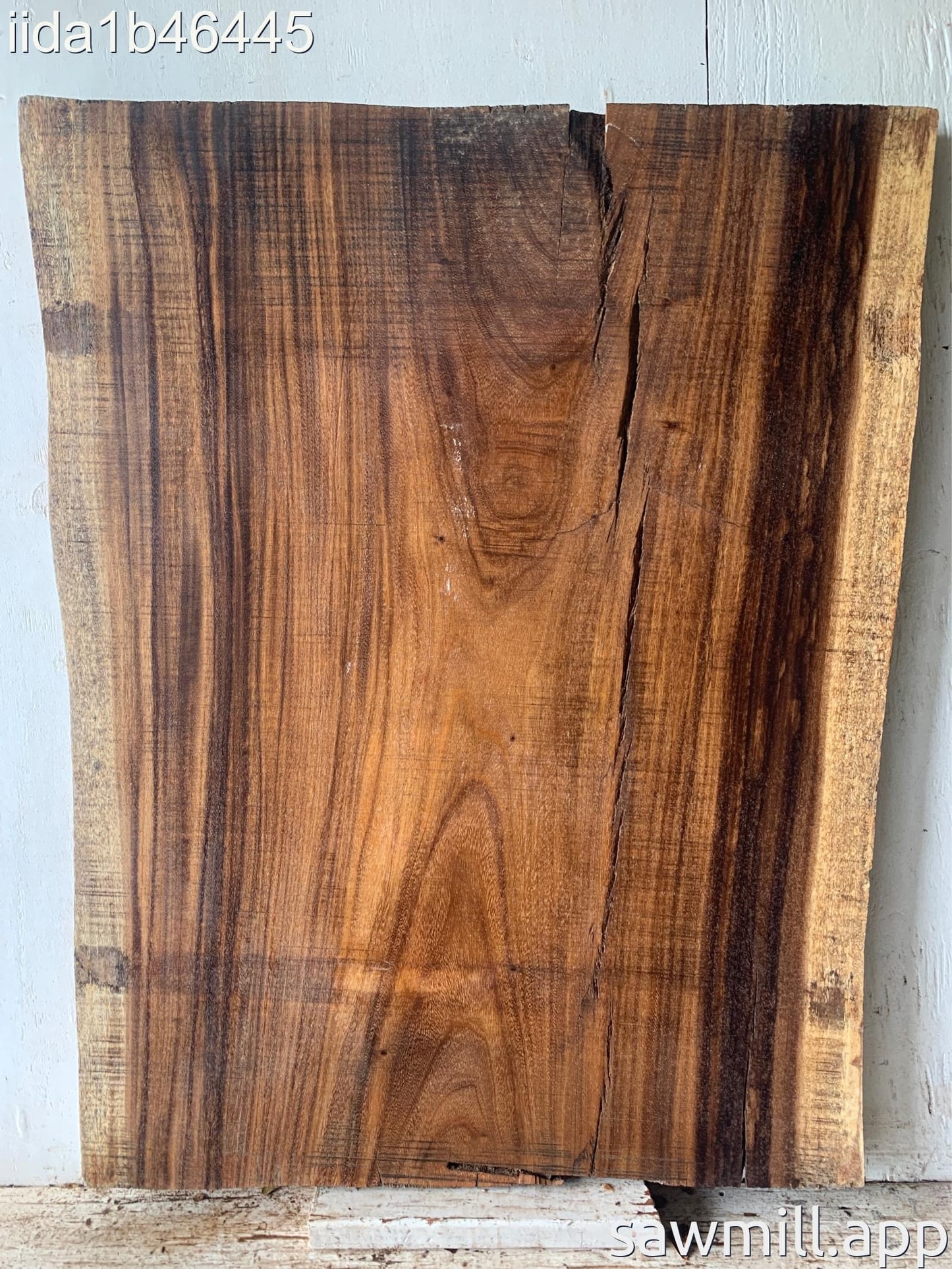 2.25" x 37" x 45" Monkeypod