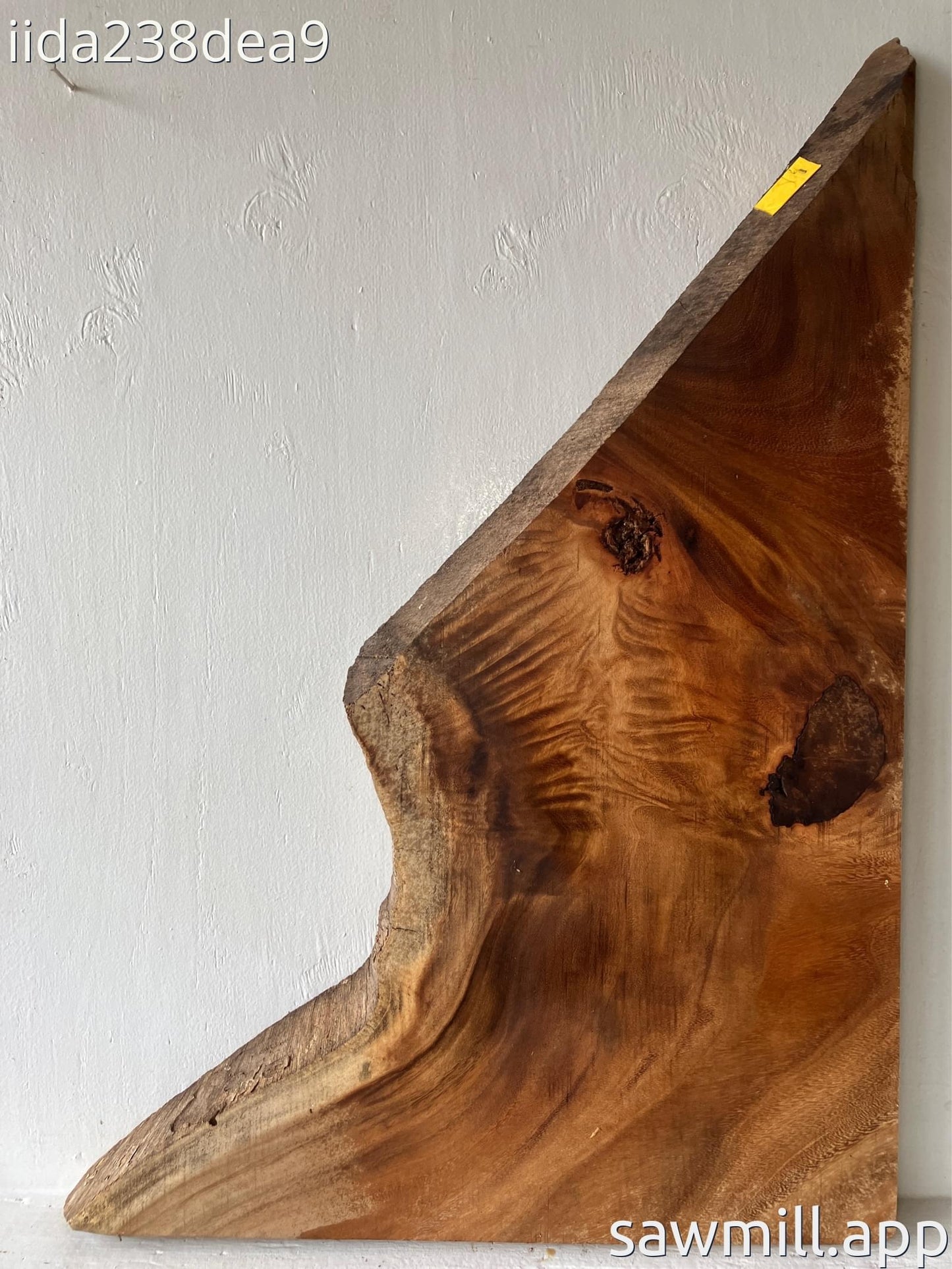 2.25" x 25" x 25" Monkeypod