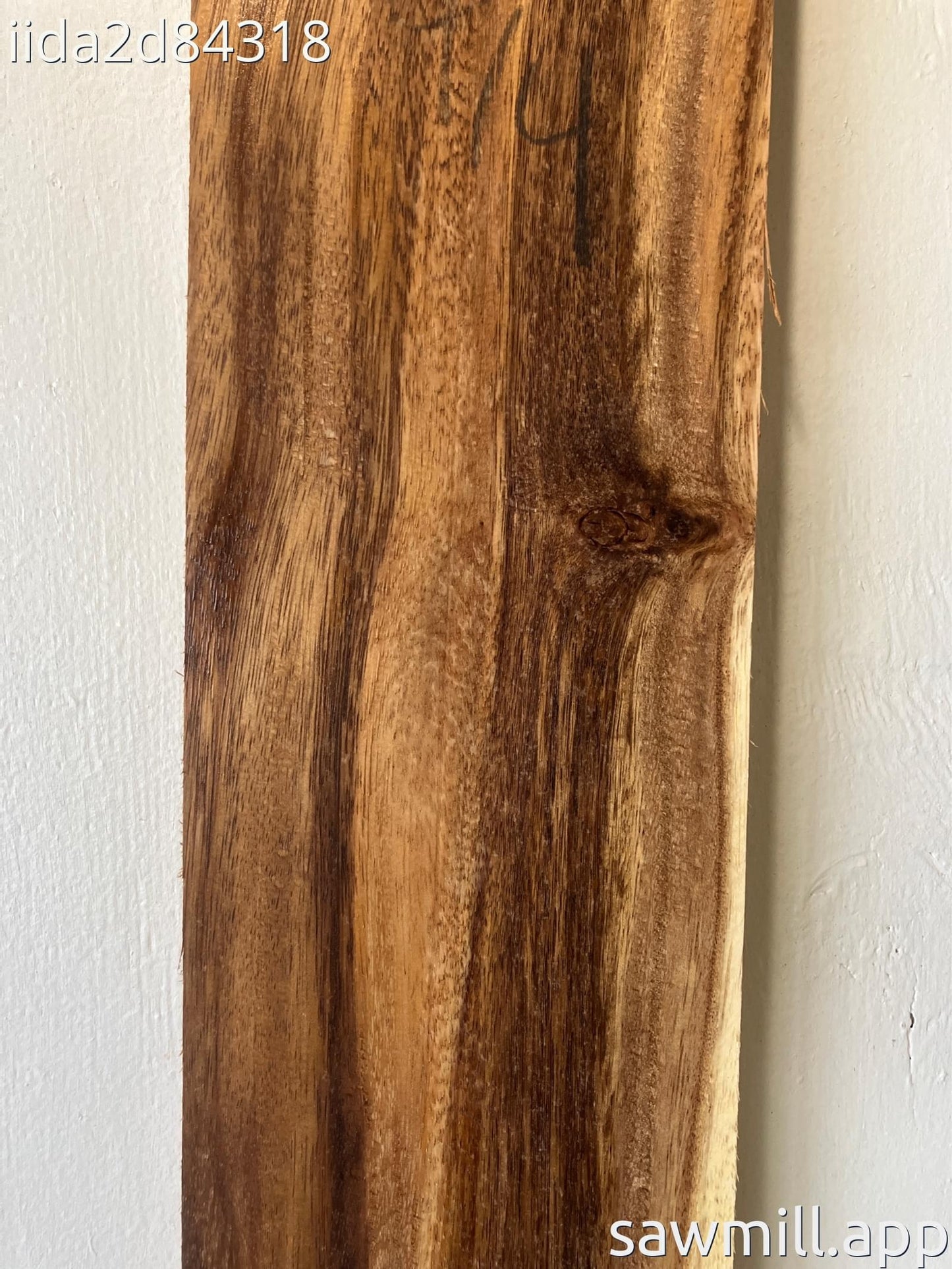 1" x 6" x 48" Monkeypod
