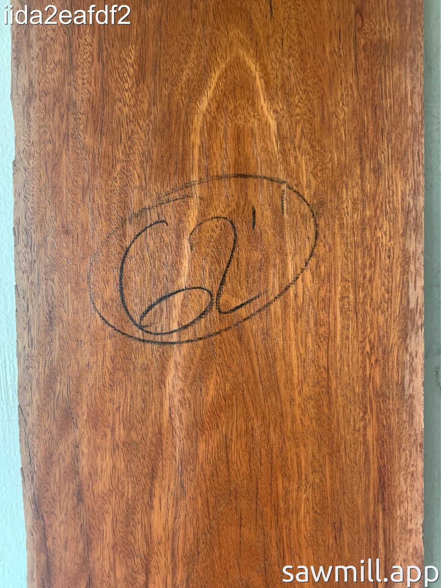 0.75" x 10" x 62" Ironbark Eucalyptus