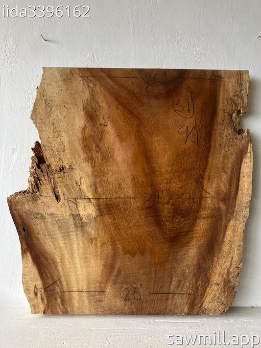 2.25" x 31" x 31" Monkeypod