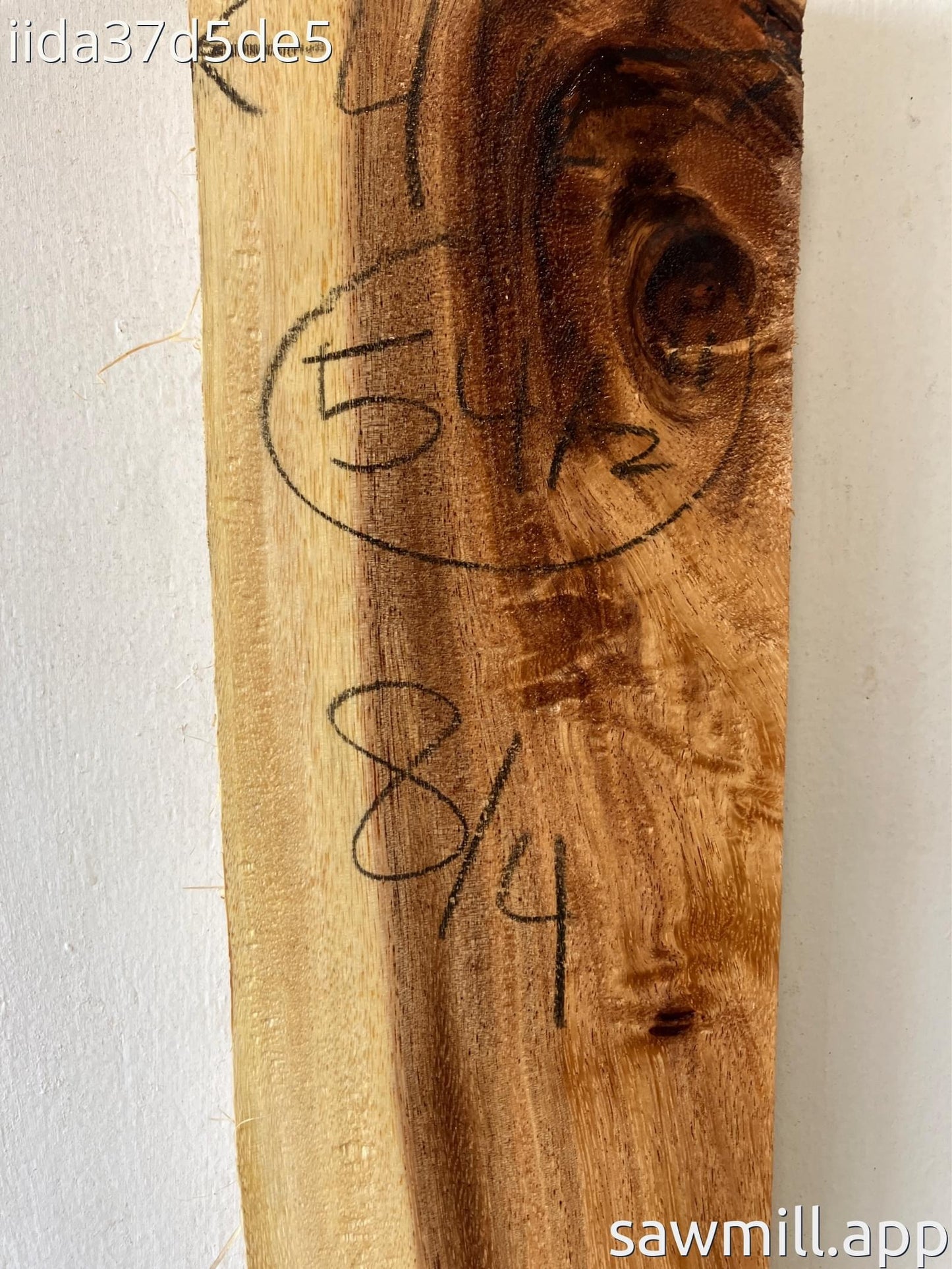 2" x 5" x 54" Monkeypod