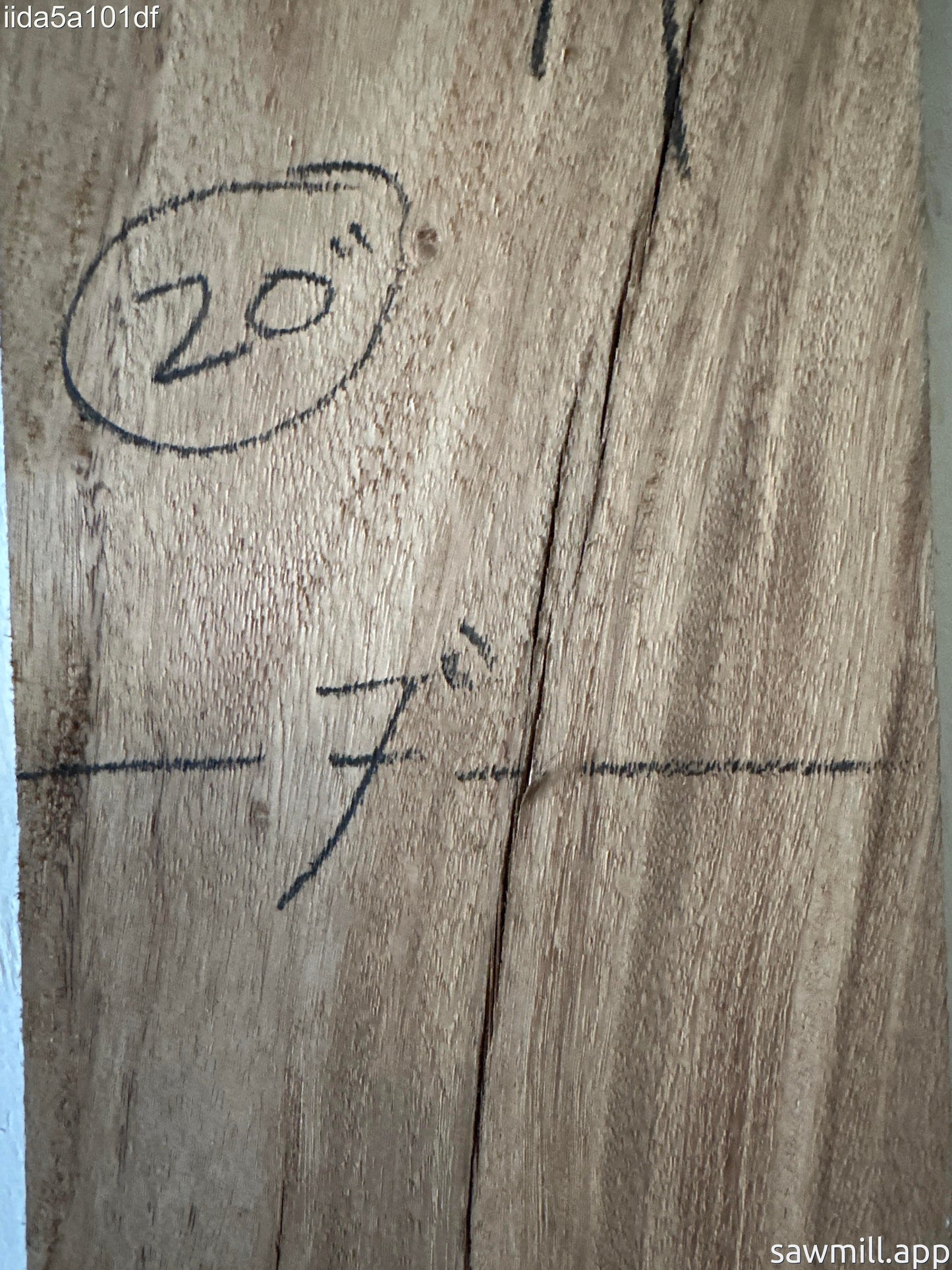 1" x 7" x 20" Monkeypod