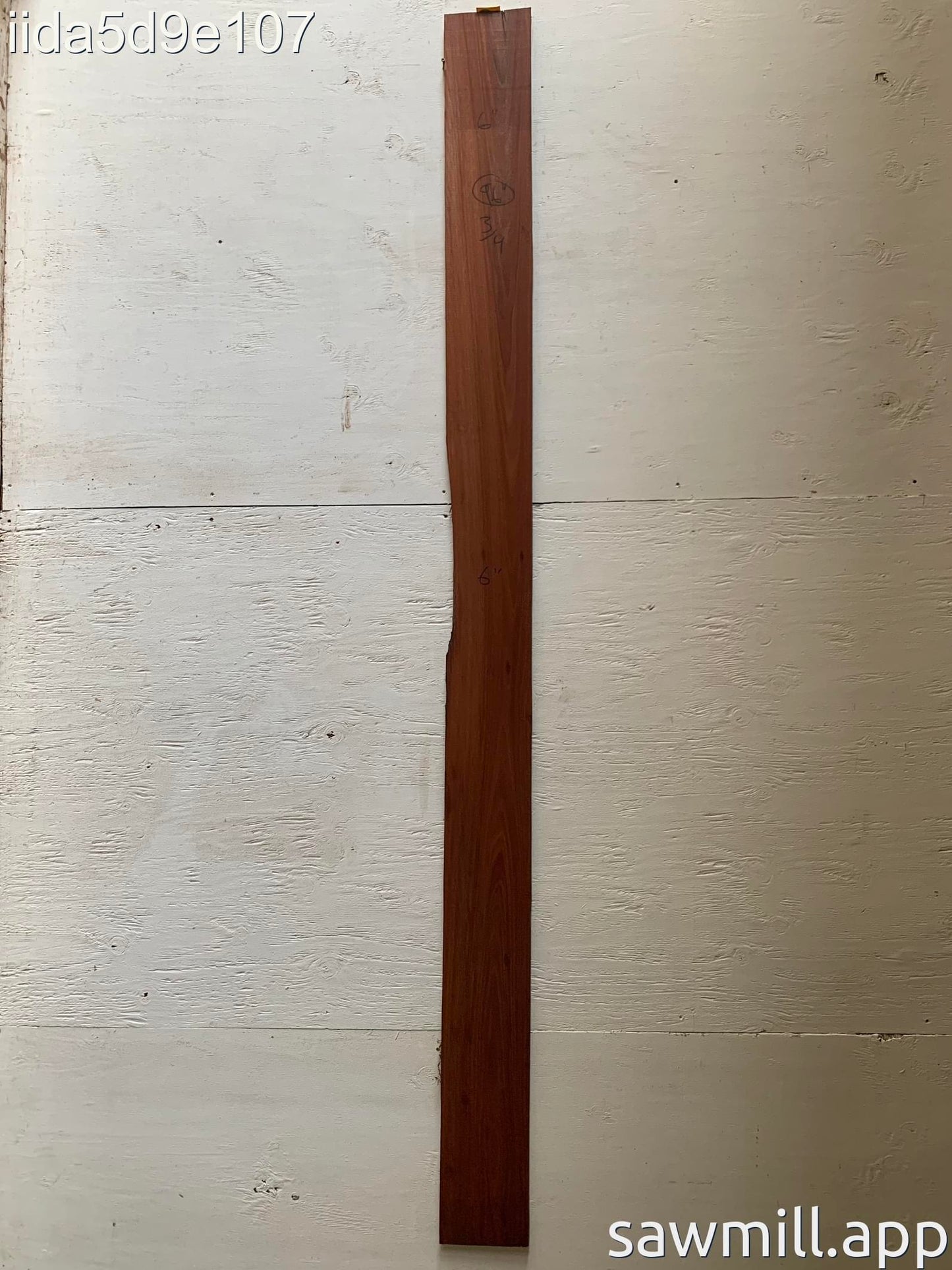 0.75" x 6" x 96" Ironbark Eucalyptus