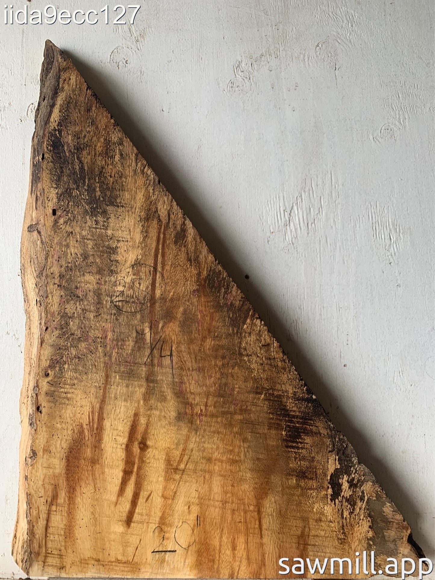 2.25" x 20" x 28" Monkeypod